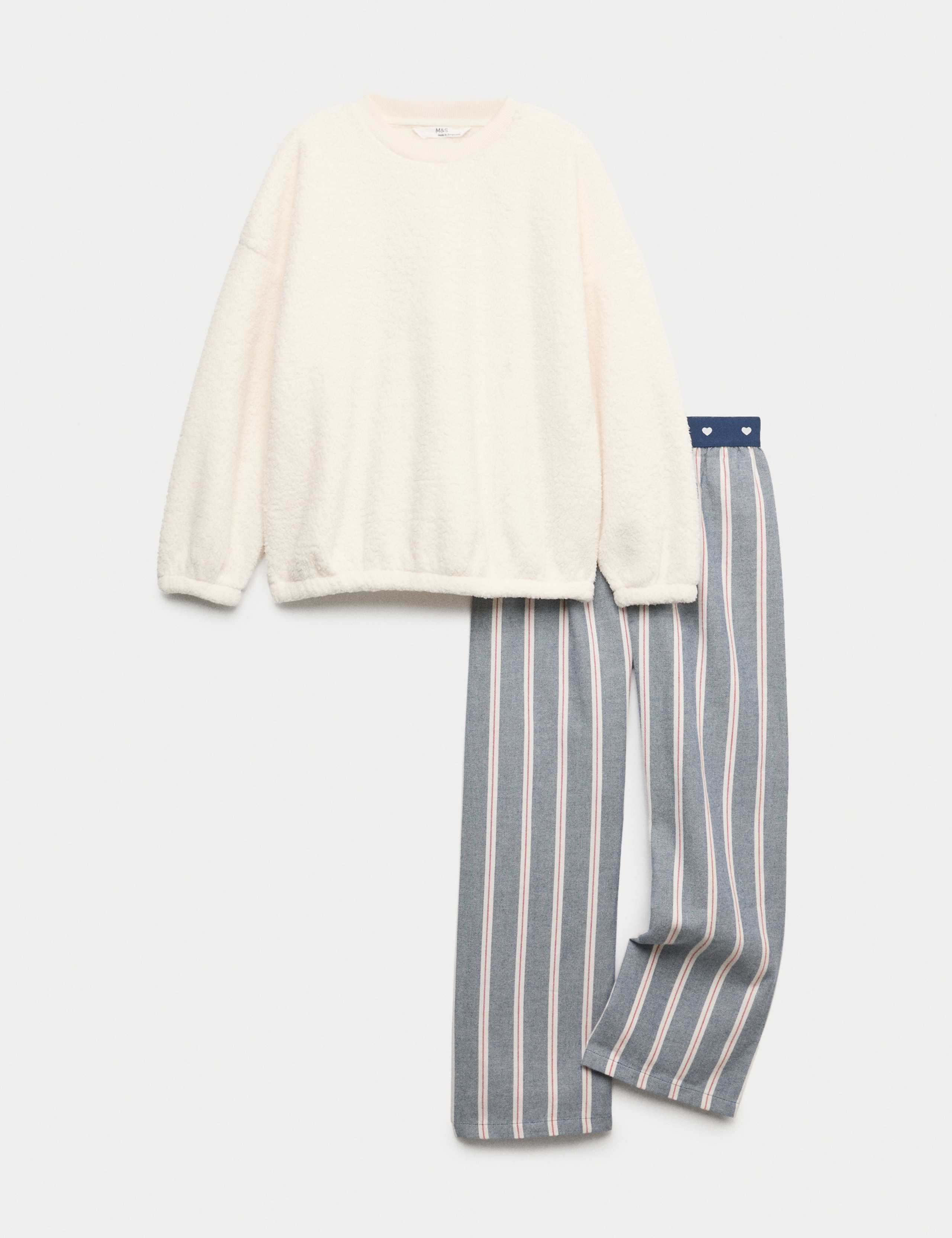Borg Striped Pyjamas (6-16 Yrs)