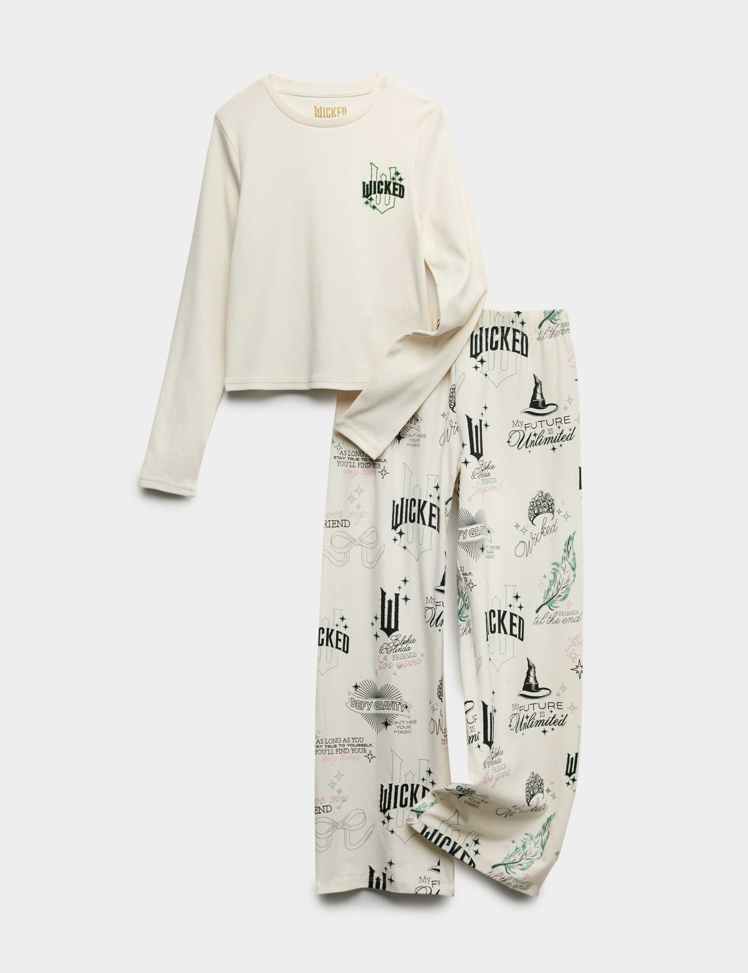 Ribbed Wicked™ Pyjamas (6-16 Yrs)