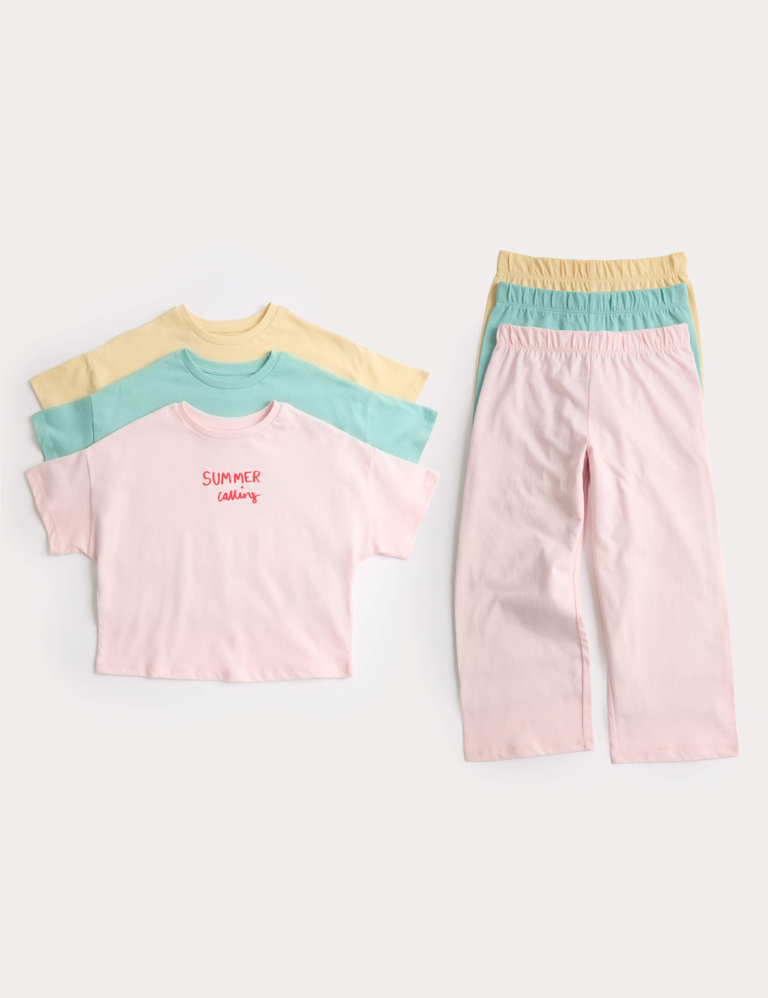 3 Pack Graphic Pyjama Set (1-8 Yrs)