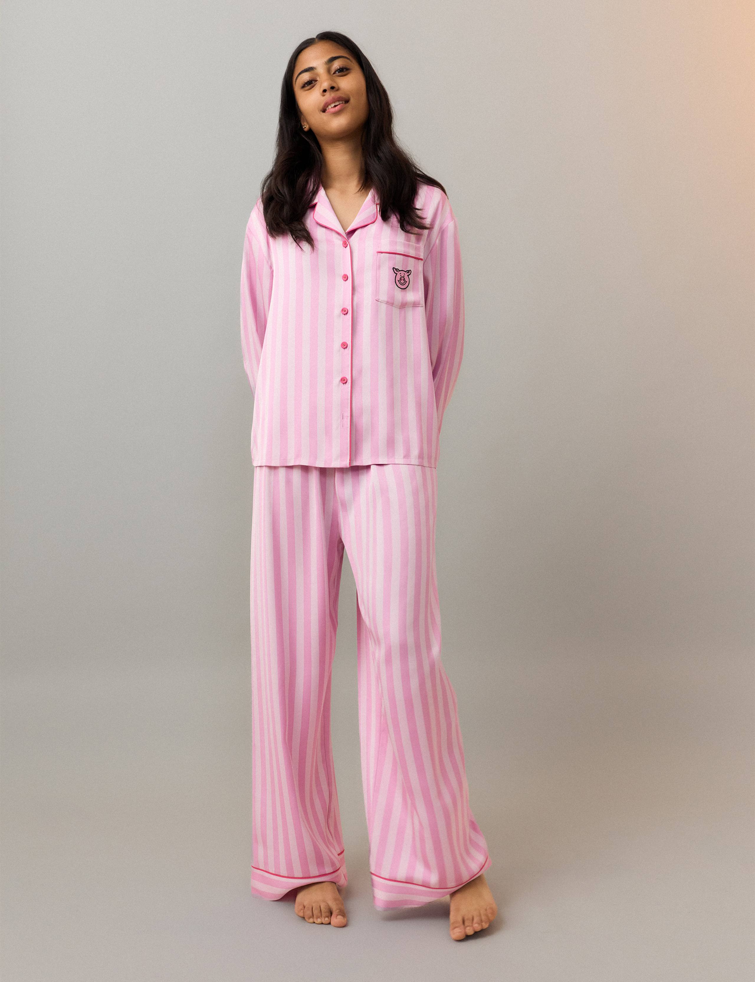 Percy Pig™ Satin Pyjamas (3-16 Yrs)