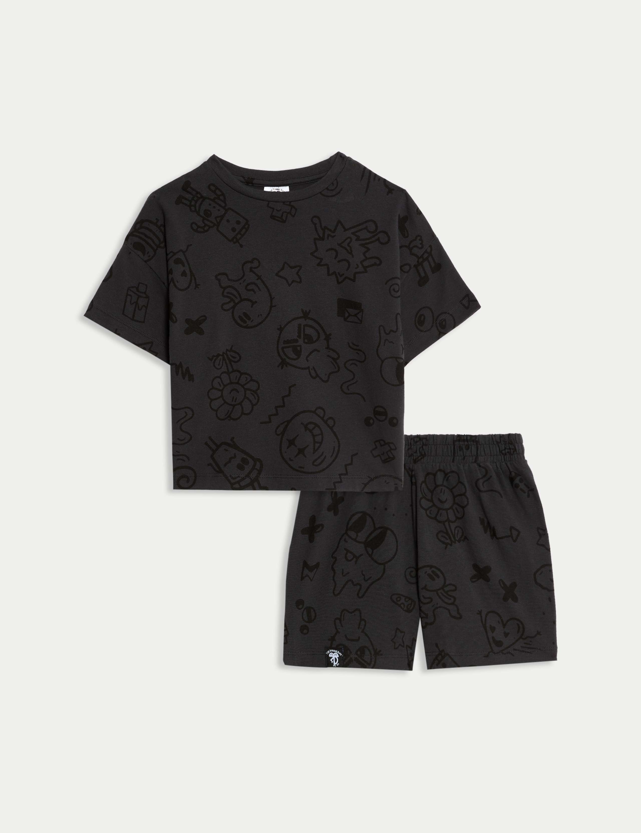 Cotton Rich Doodle Boy™ Pyjama Set (1-16 Yrs)