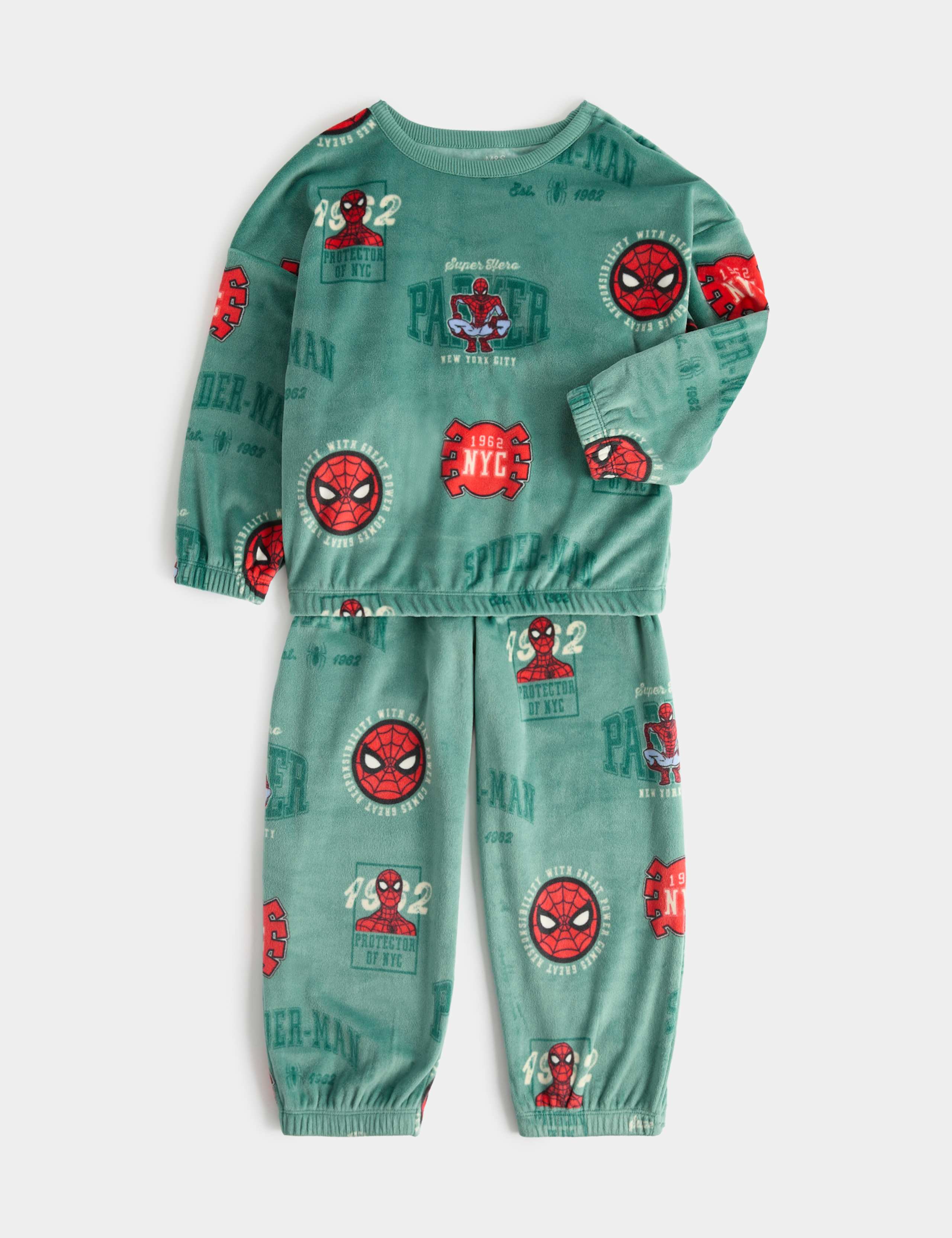 Spider-Man™ Velour Pyjamas (1-8 Yrs)