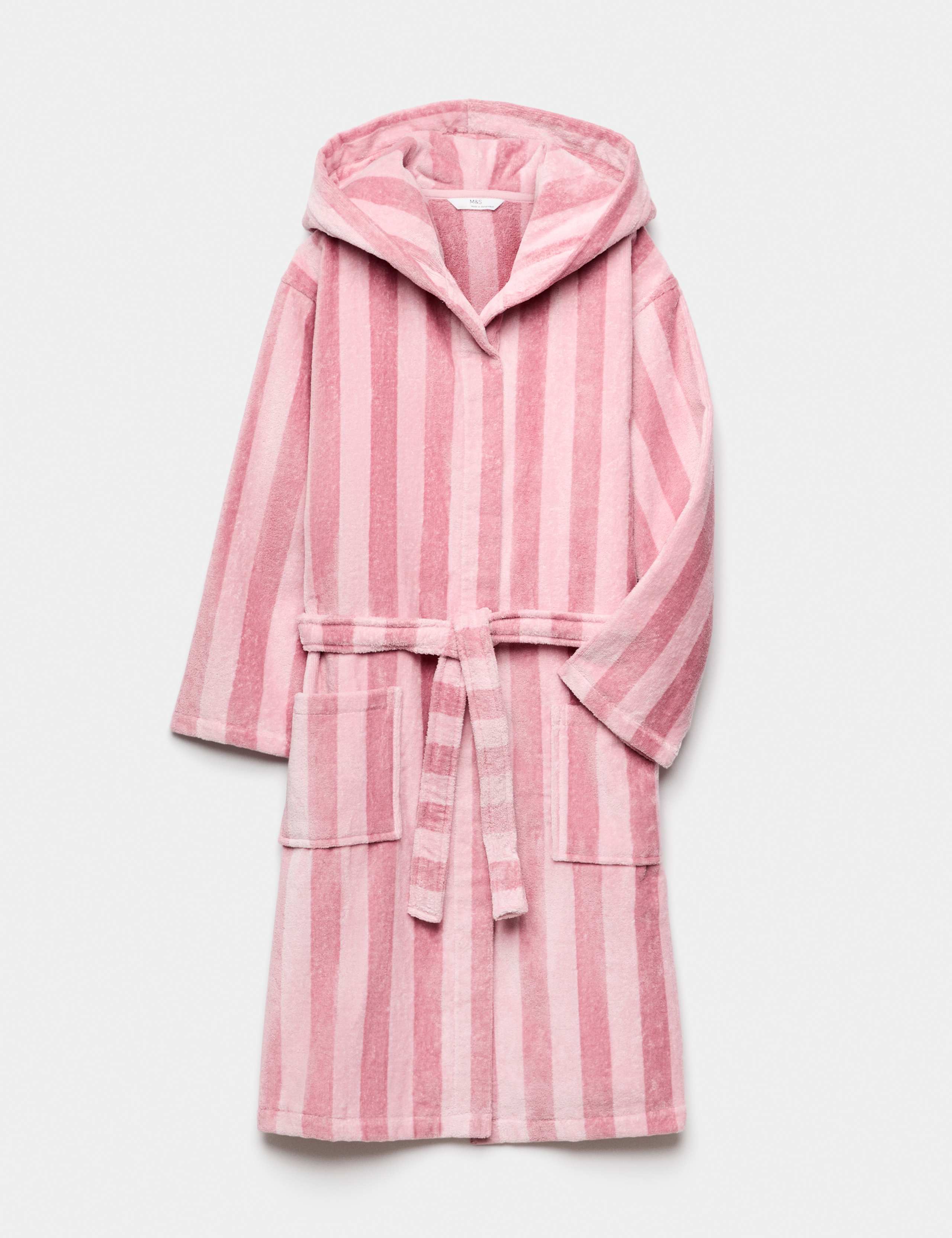 Pure Cotton Striped Robe (9 Mths - 10 Yrs)