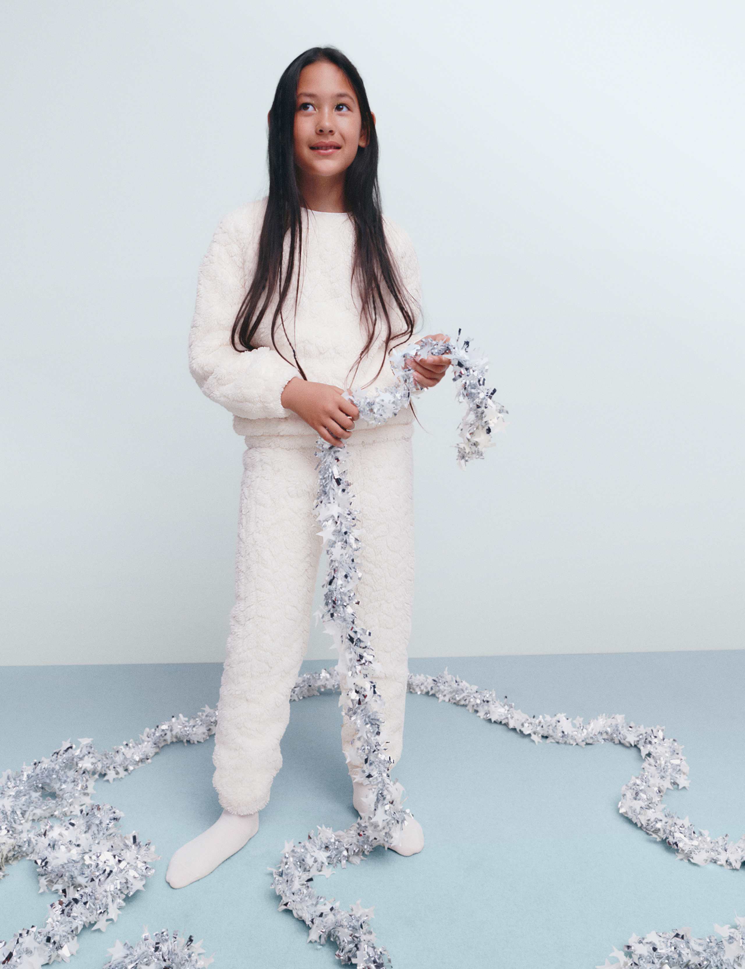 Fleece Cosy Lounge Pyjama Set (1-16 Yrs)