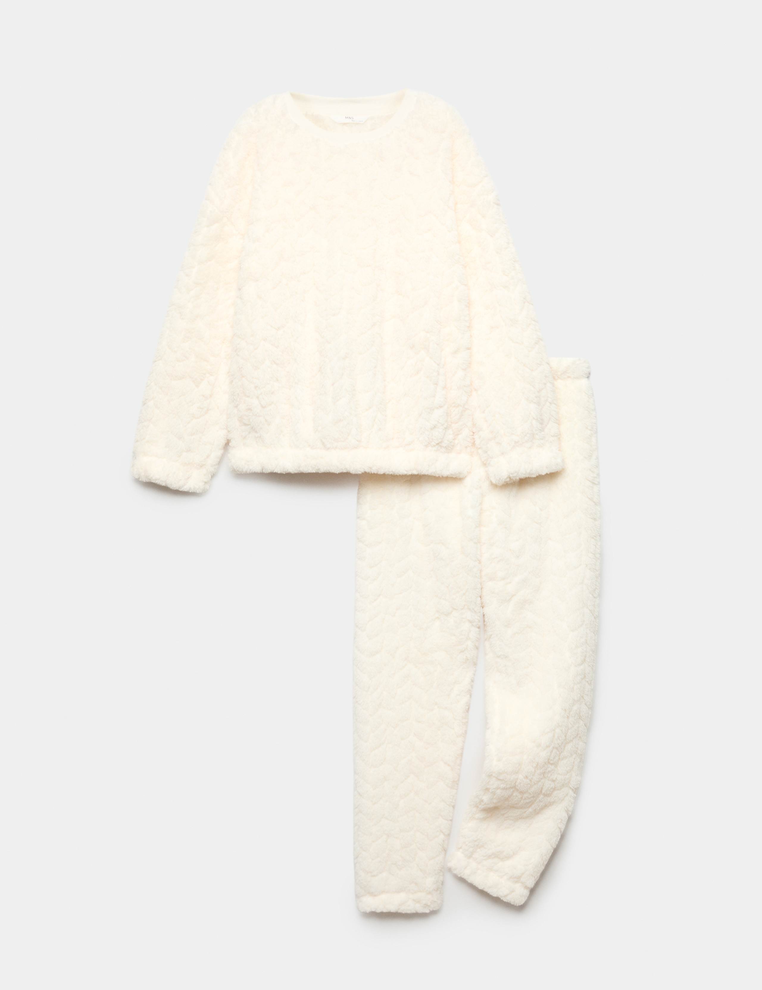 Fleece Cosy Lounge Pyjama Set (1-16 Yrs)
