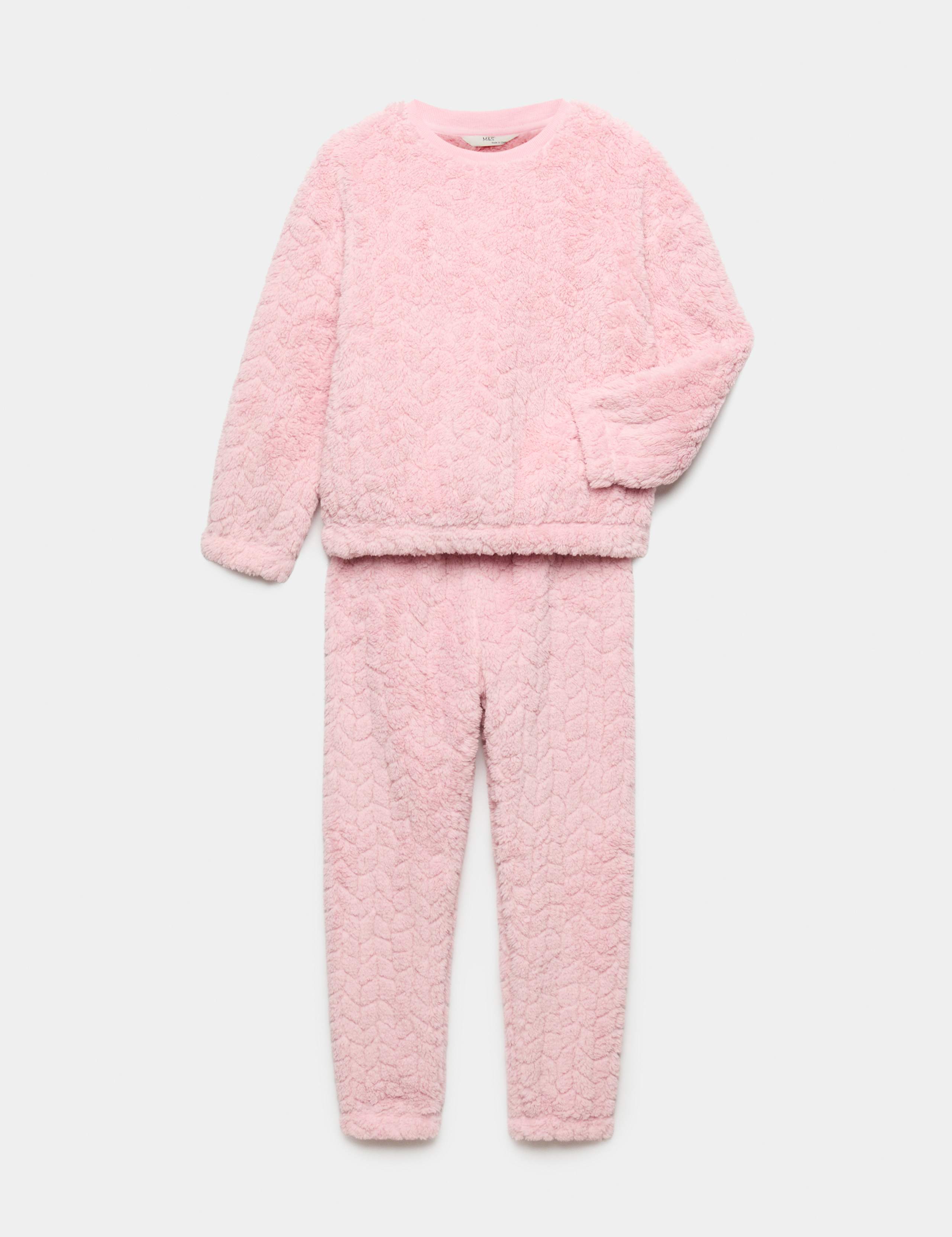 Fleece Cosy Lounge Pyjama Set (1-16 Yrs)