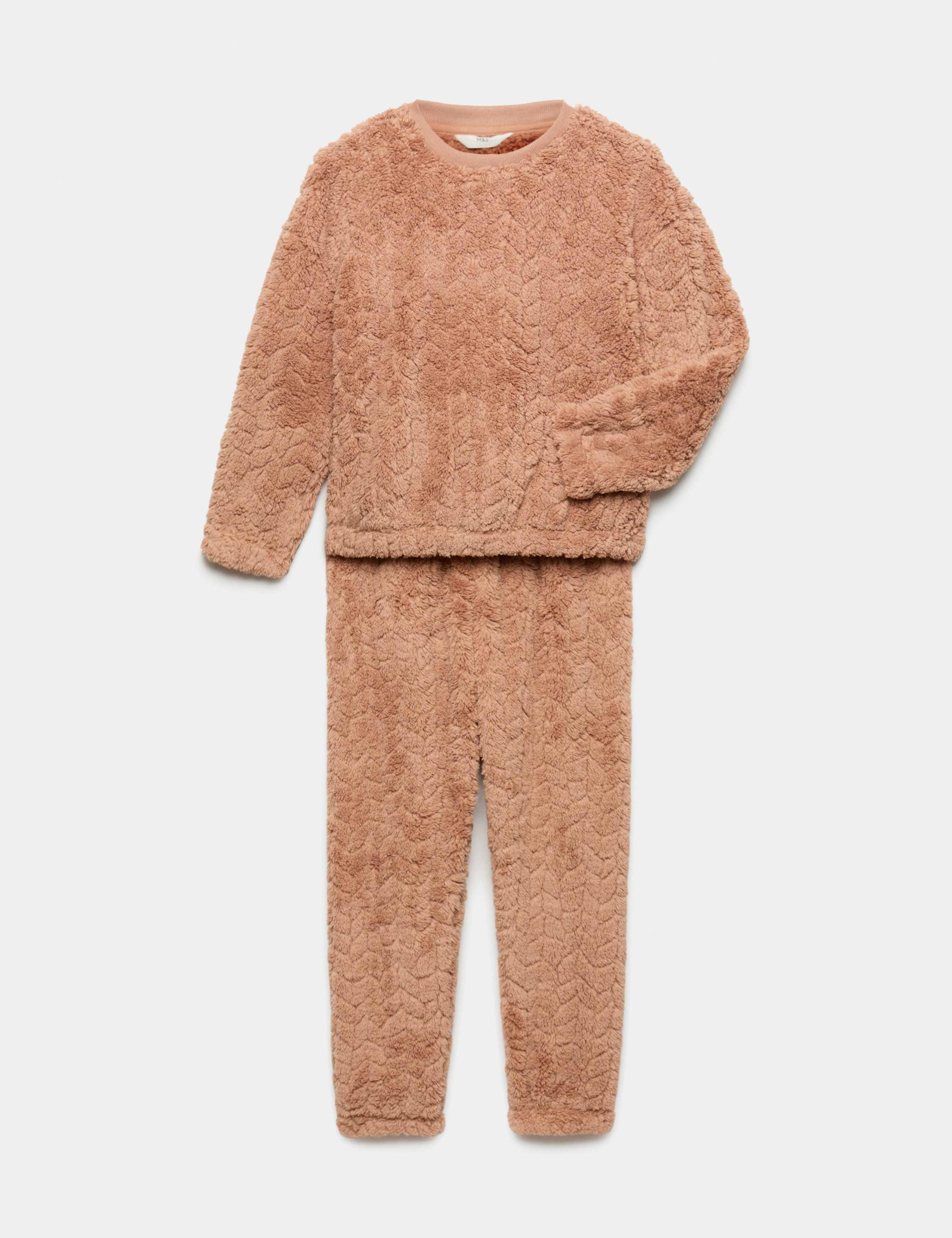 Fleece Cosy Lounge Pyjama Set (1-16 Yrs)