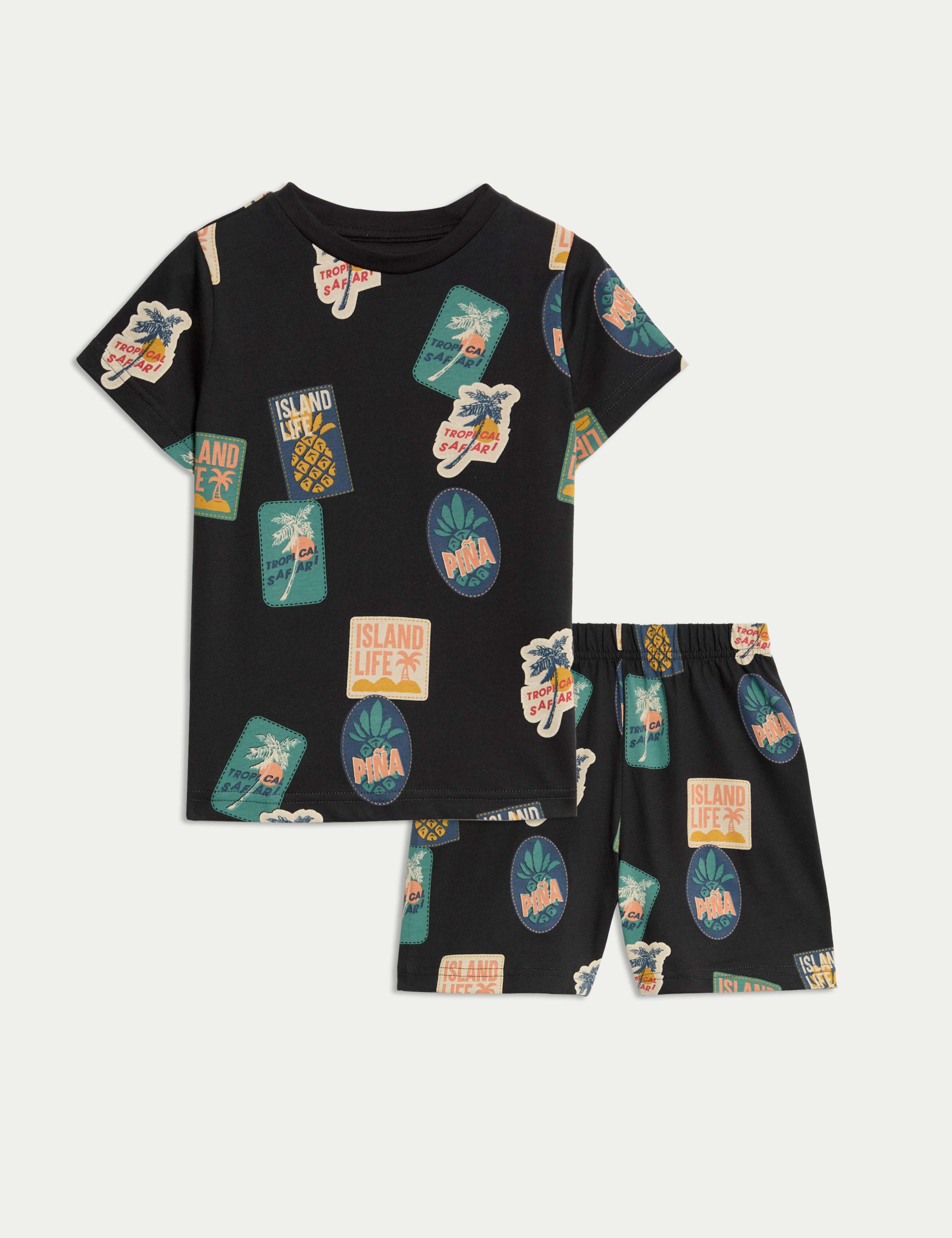 Pure Cotton Pineapple Pyjamas (1-16 Yrs)