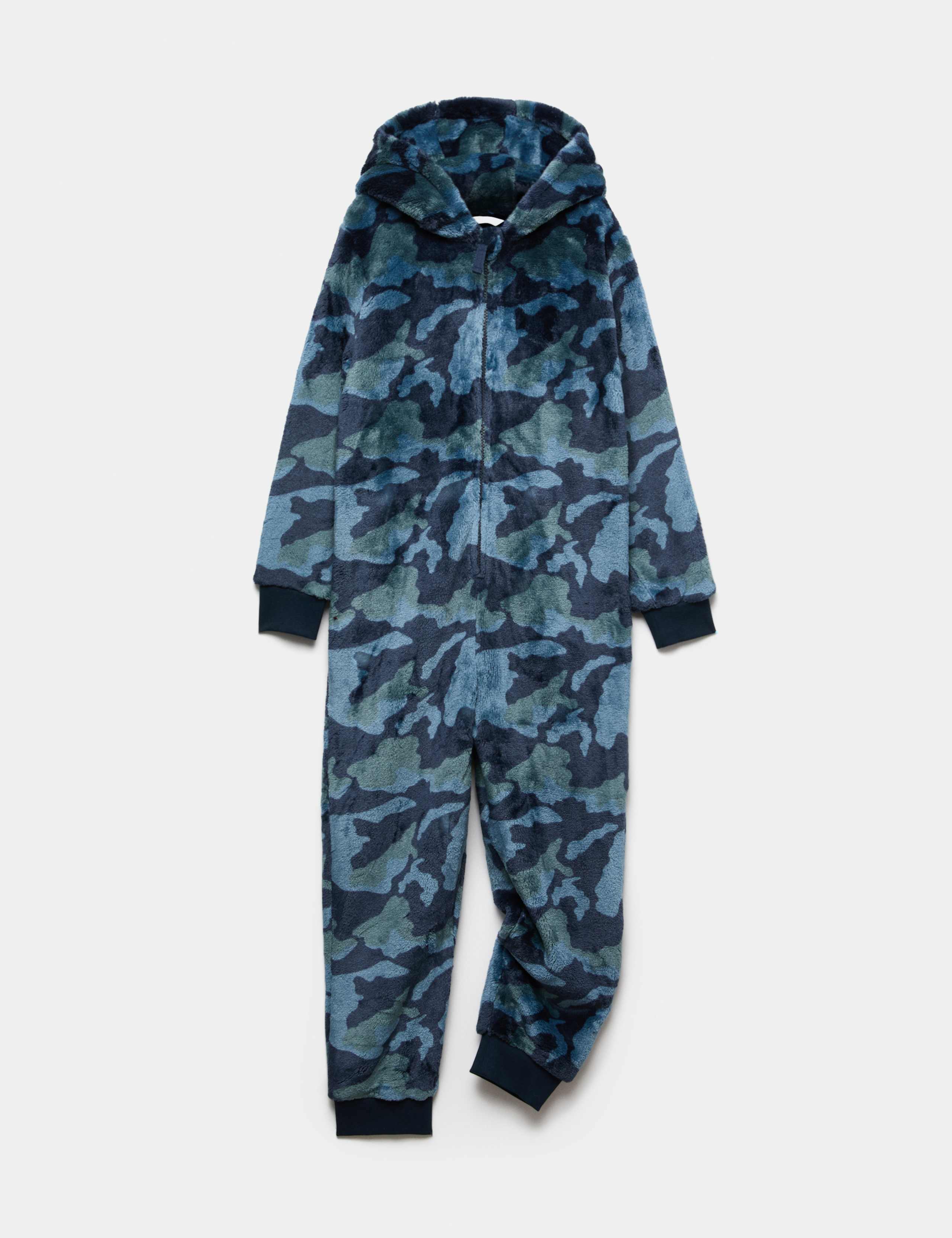 Kids' Fleece Camouflage Onesie (3-16 Yrs)
