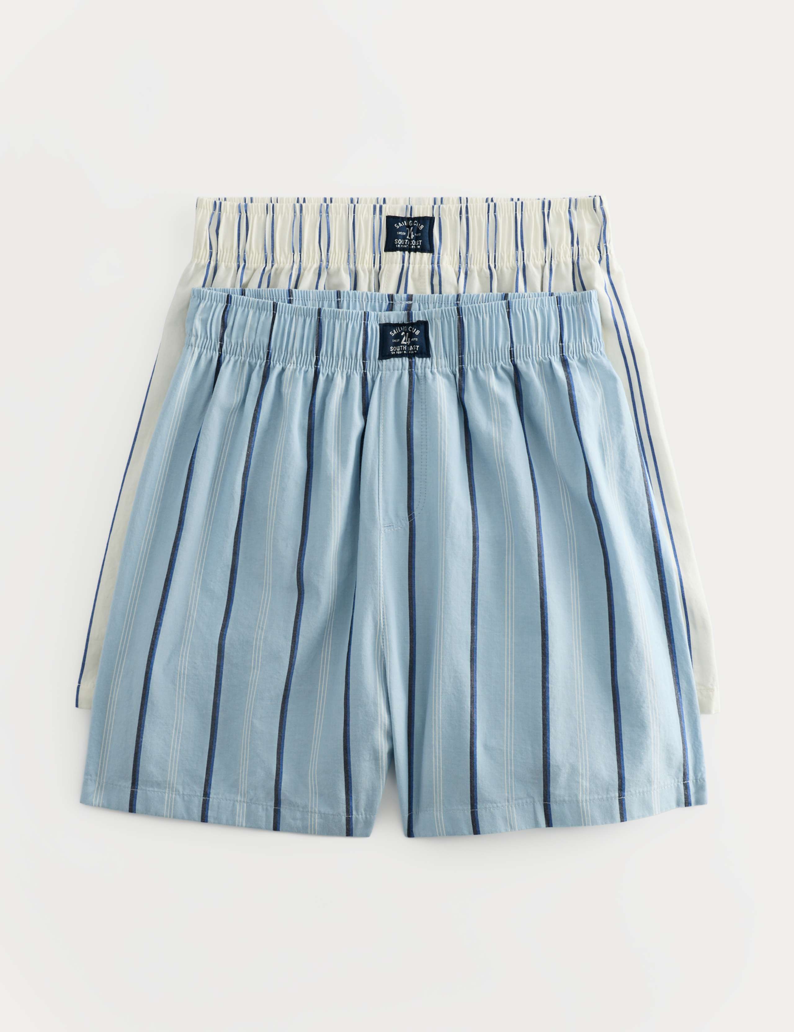 Kids' 2 Pack Pure Cotton Pyjama Shorts (6-16 Yrs)