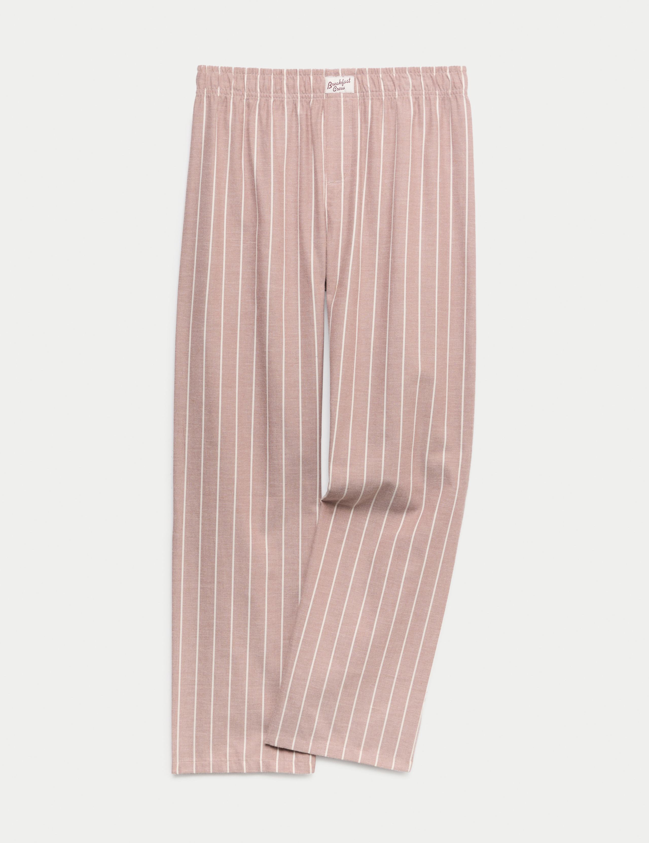 Pure Cotton Striped Pyjama Bottoms (6-16 Yrs)