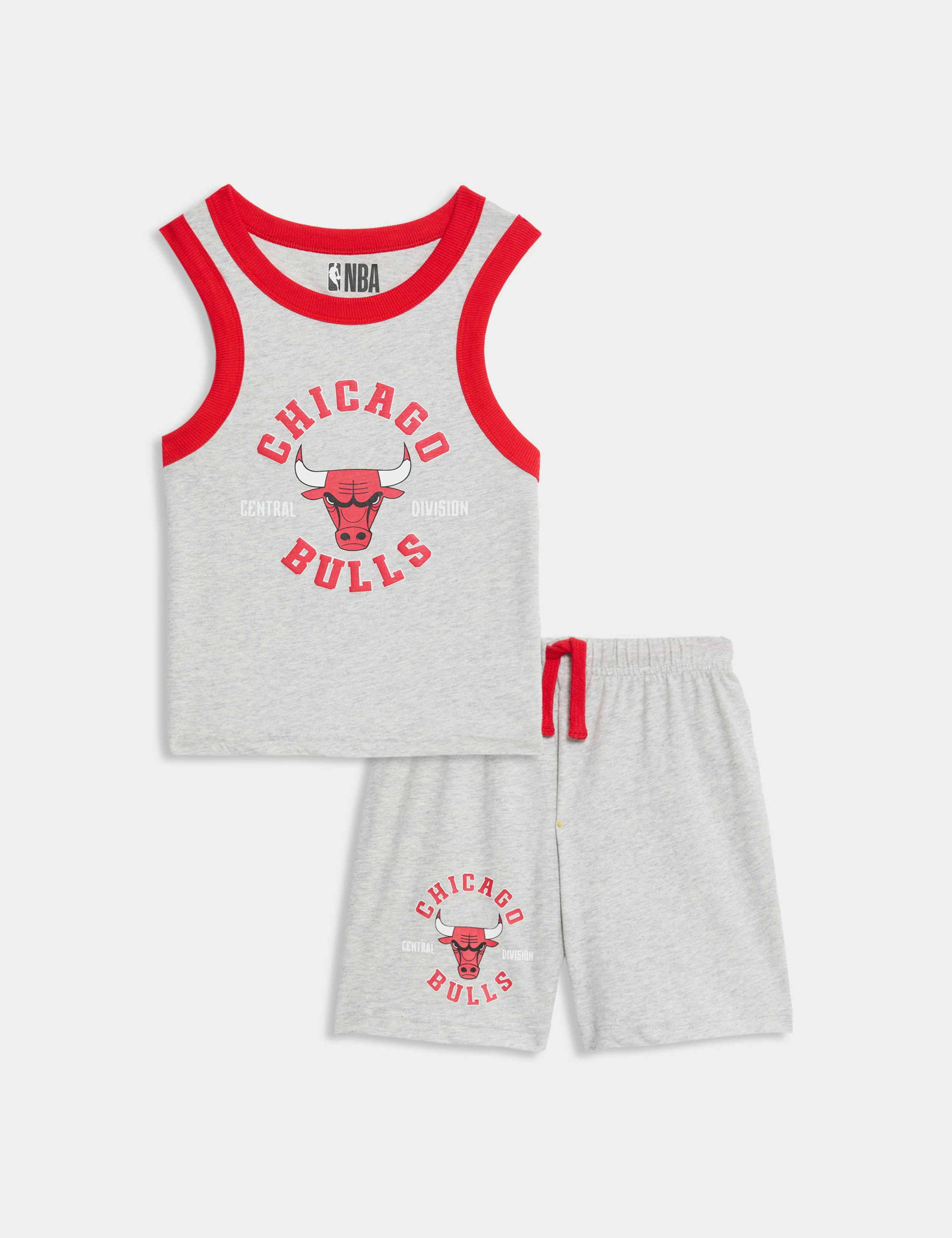 Pure Cotton Chicago Bulls™ Pyjamas (3-16 Yrs)