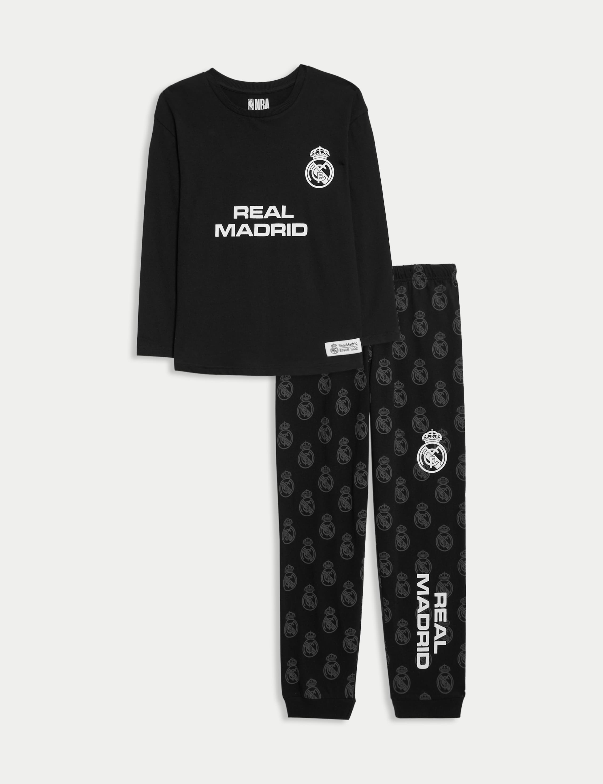 Pure Cotton Real Madrid™ Pyjamas (6-16 Yrs)