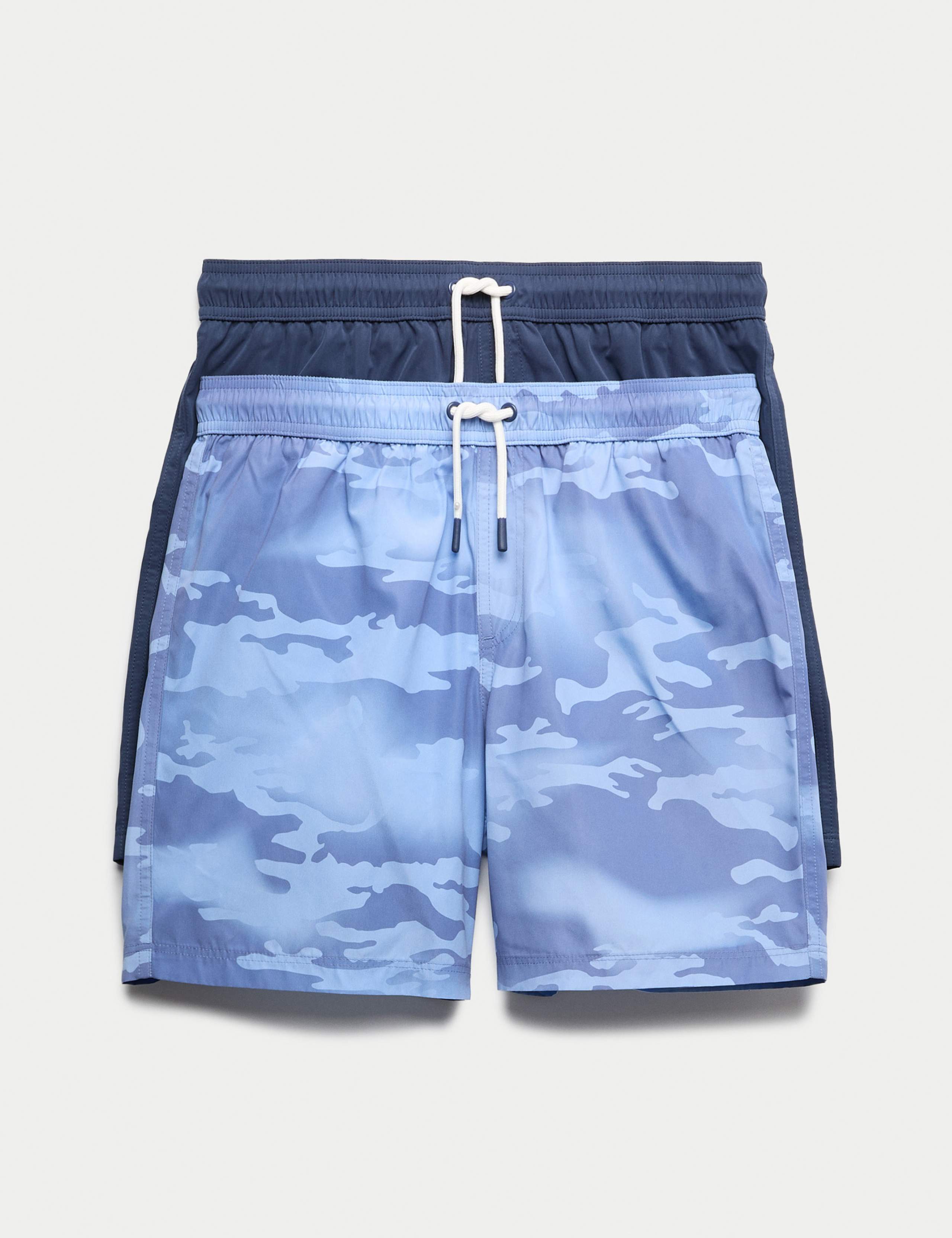 2pk Swim Shorts  (6-16 Yrs)