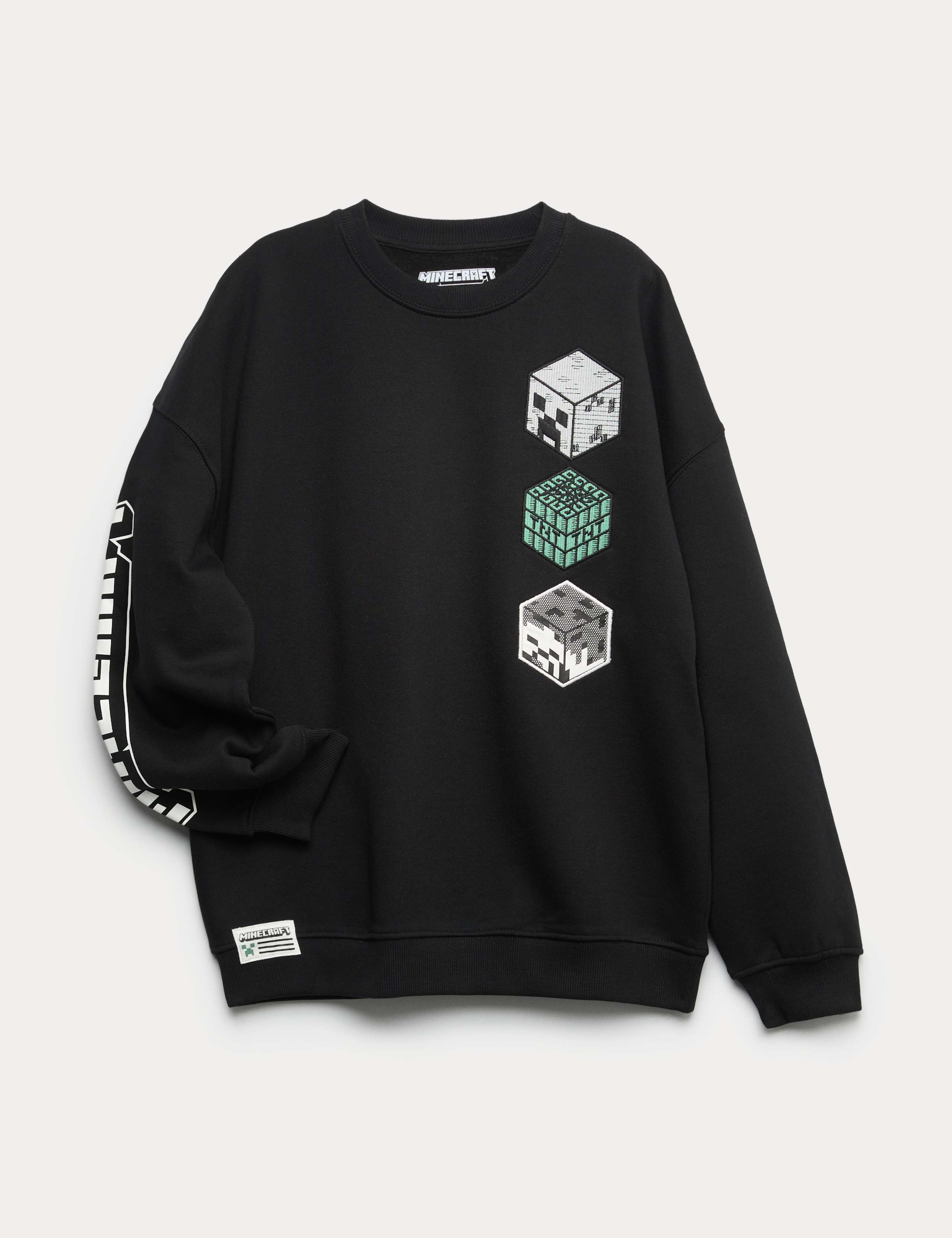 Cotton Rich Minecraft™ Sweatshirt (6-16 Yrs)