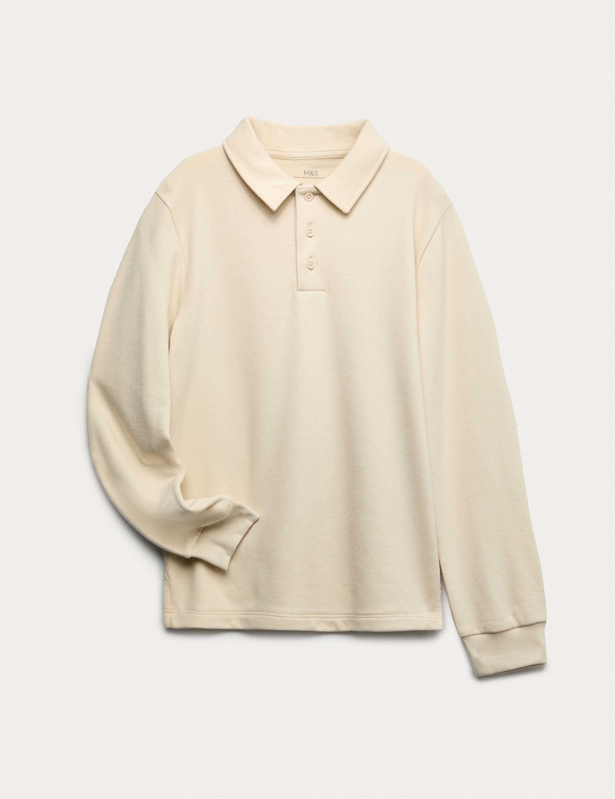 Cotton Rich Collared Sweatshirt (6-16 Yrs)