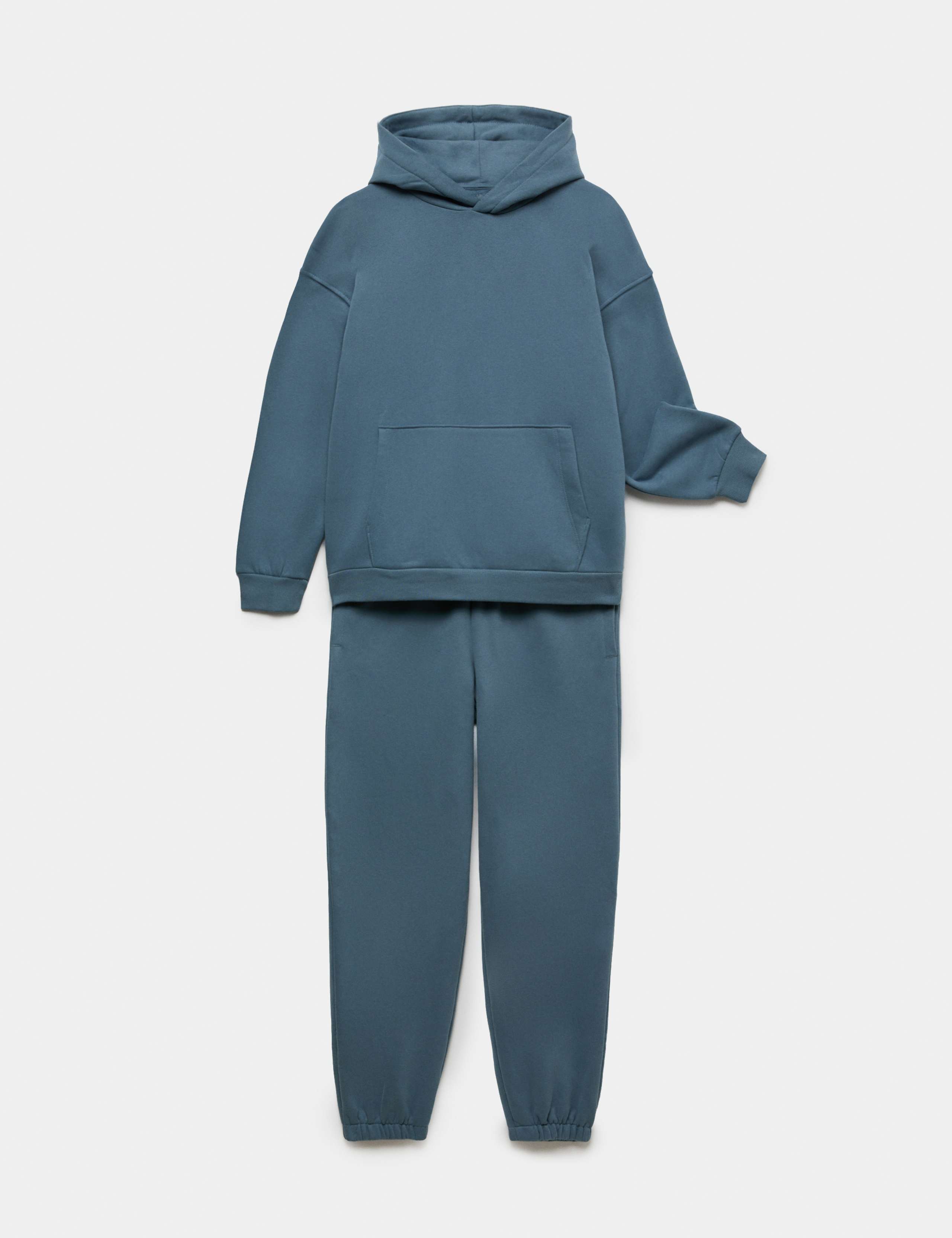 Cotton Rich Hooded Top & Bottom Outfit