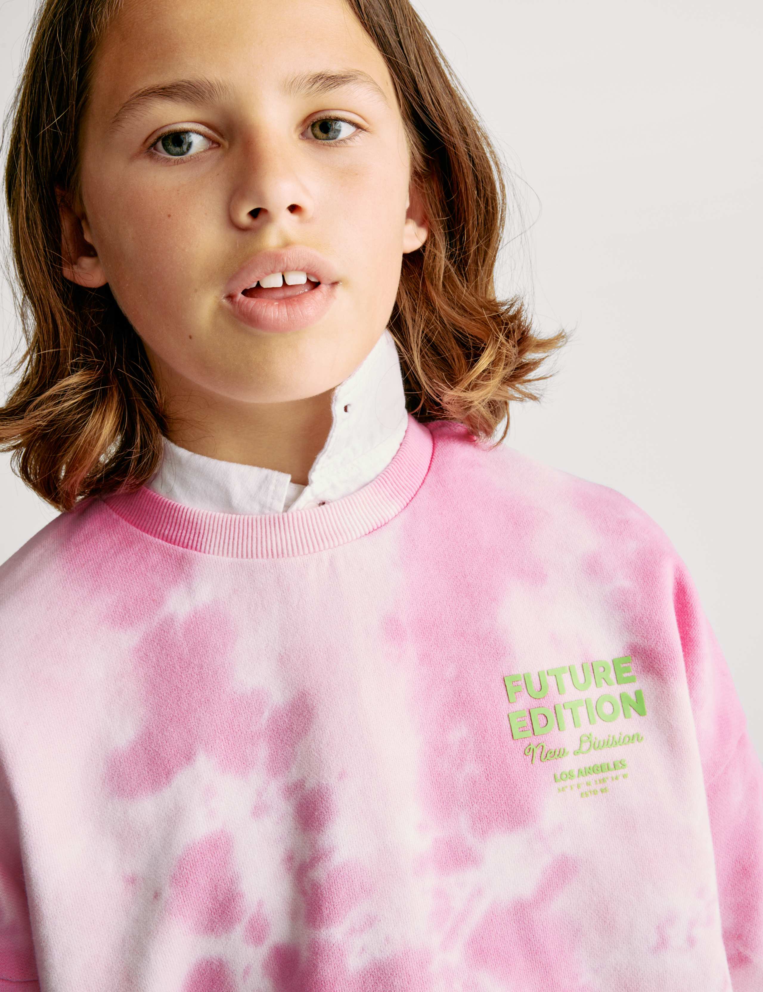 Pure Cotton Tie Dye Sweatshirt (2-16 Yrs)