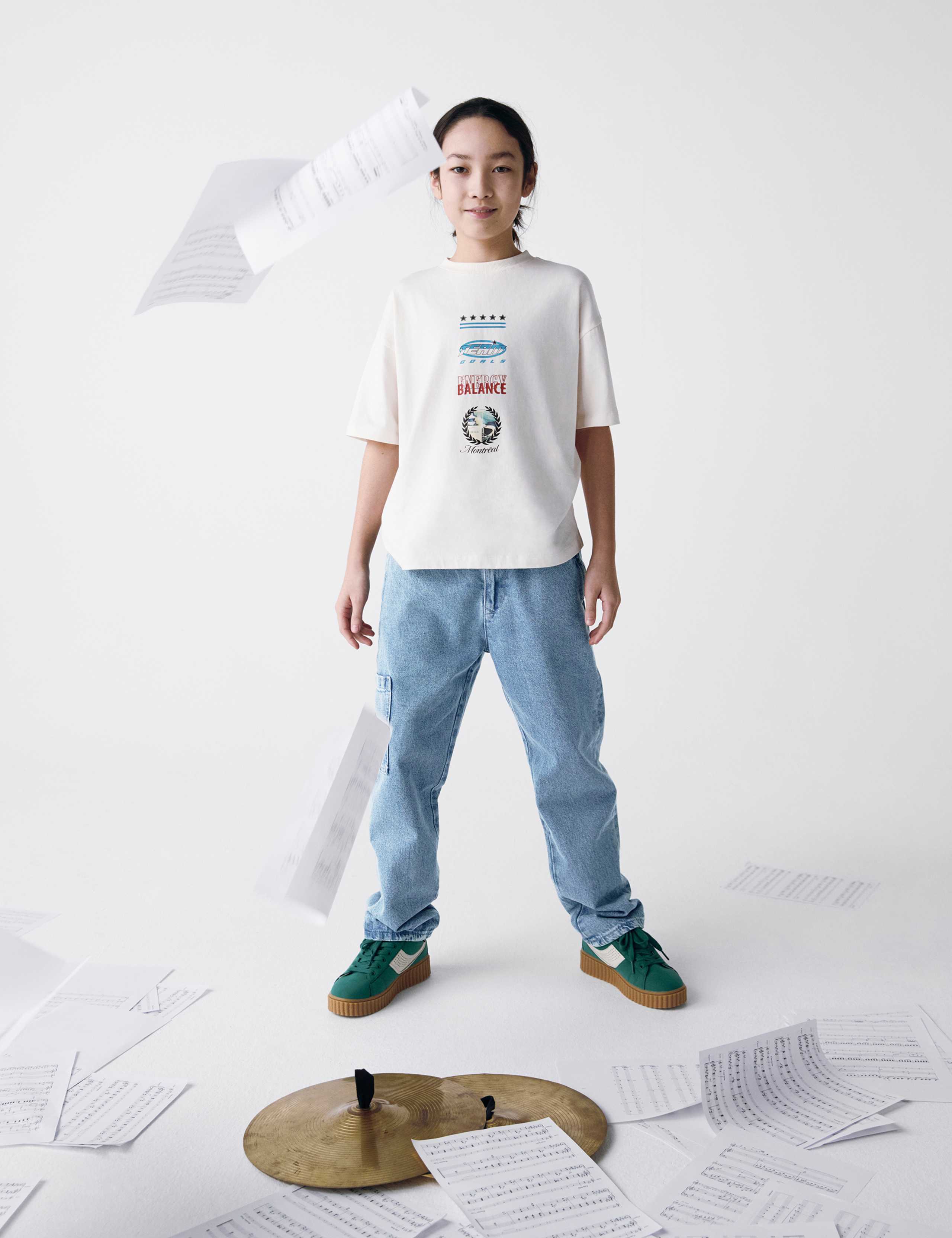 Pure Cotton Motor Racing Graphic T-Shirt (6-16 Yrs)