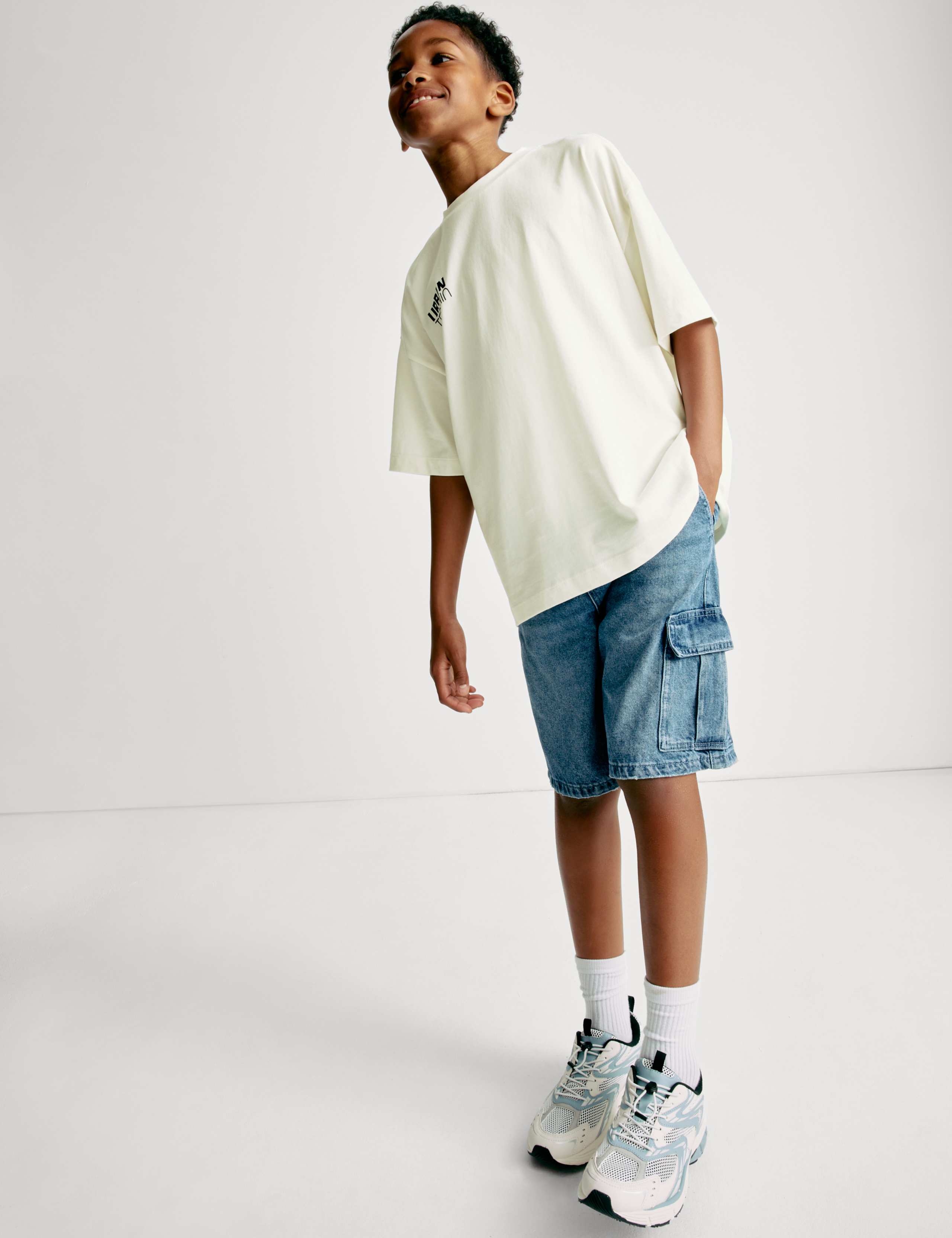 Pure Cotton Urban Terrain T-Shirt (6-16 Yrs)