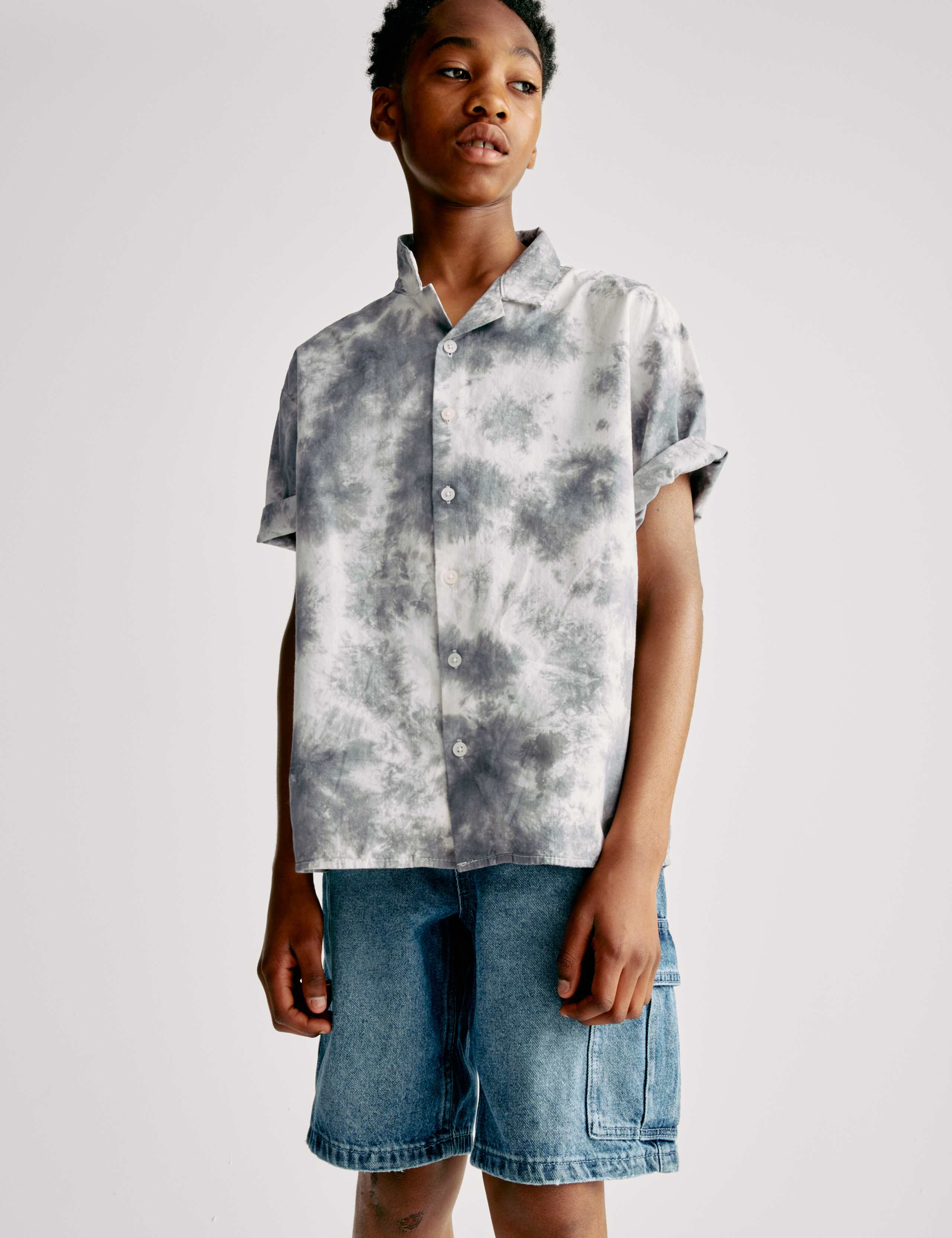 Pure Cotton Tie Dye Shirt (6-16 Yrs)