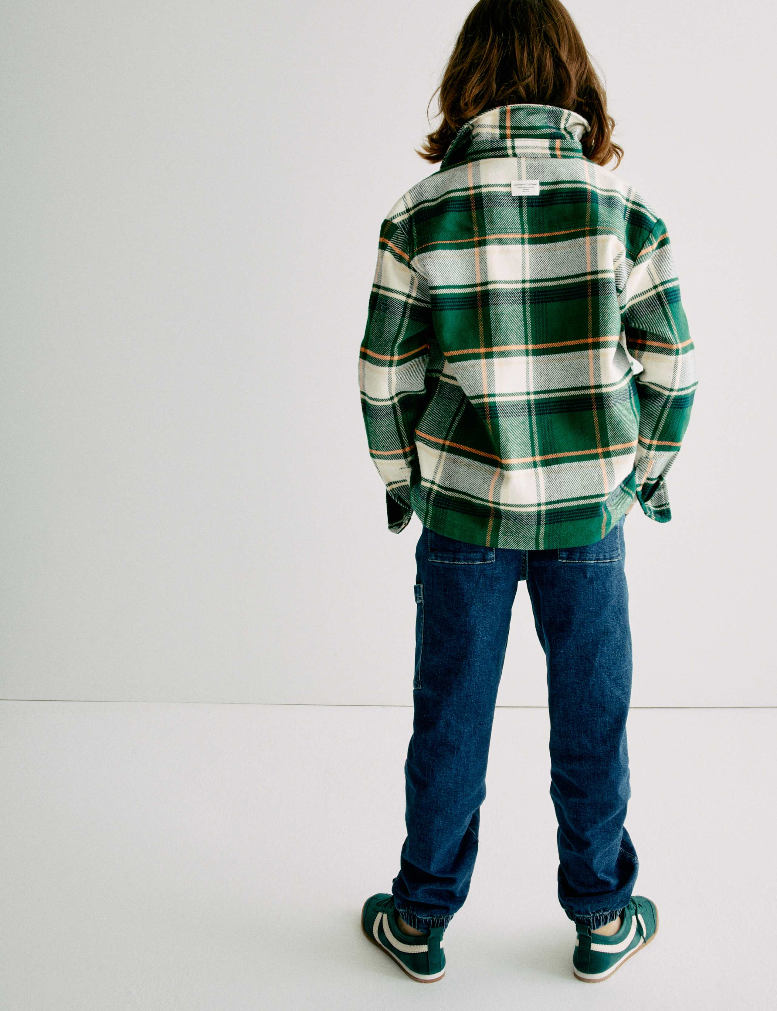 Pure Cotton Check Shirt (6-16 Yrs)