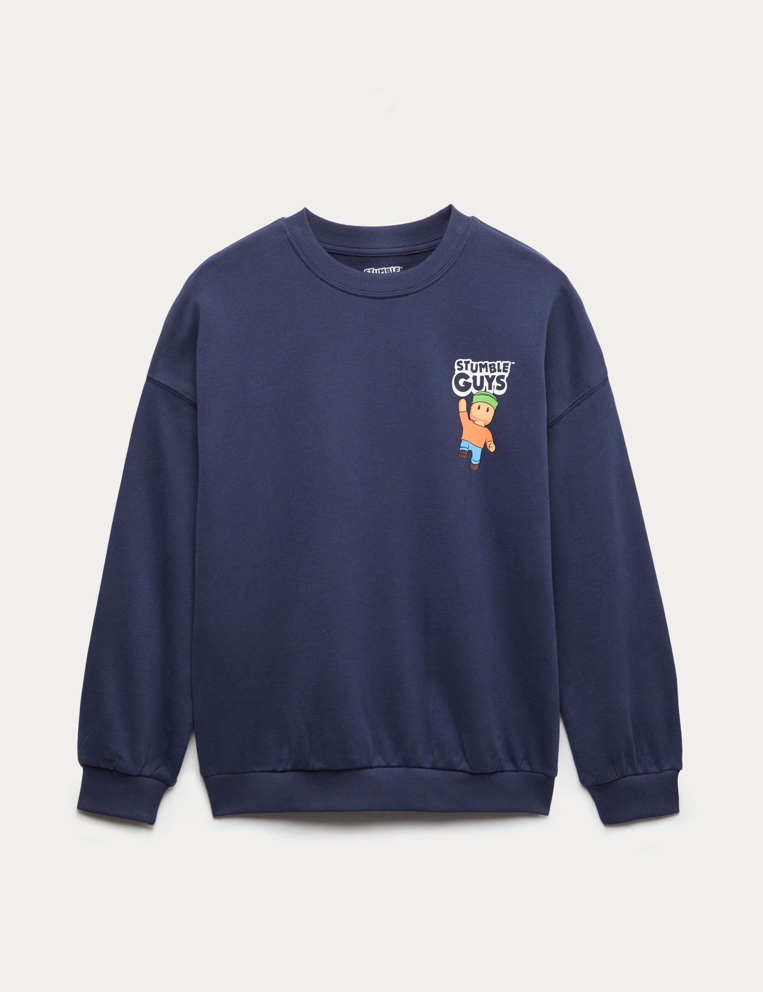 Cotton Rich Stumble Guys™ Graphic Sweatshirt (6-16 Yrs)