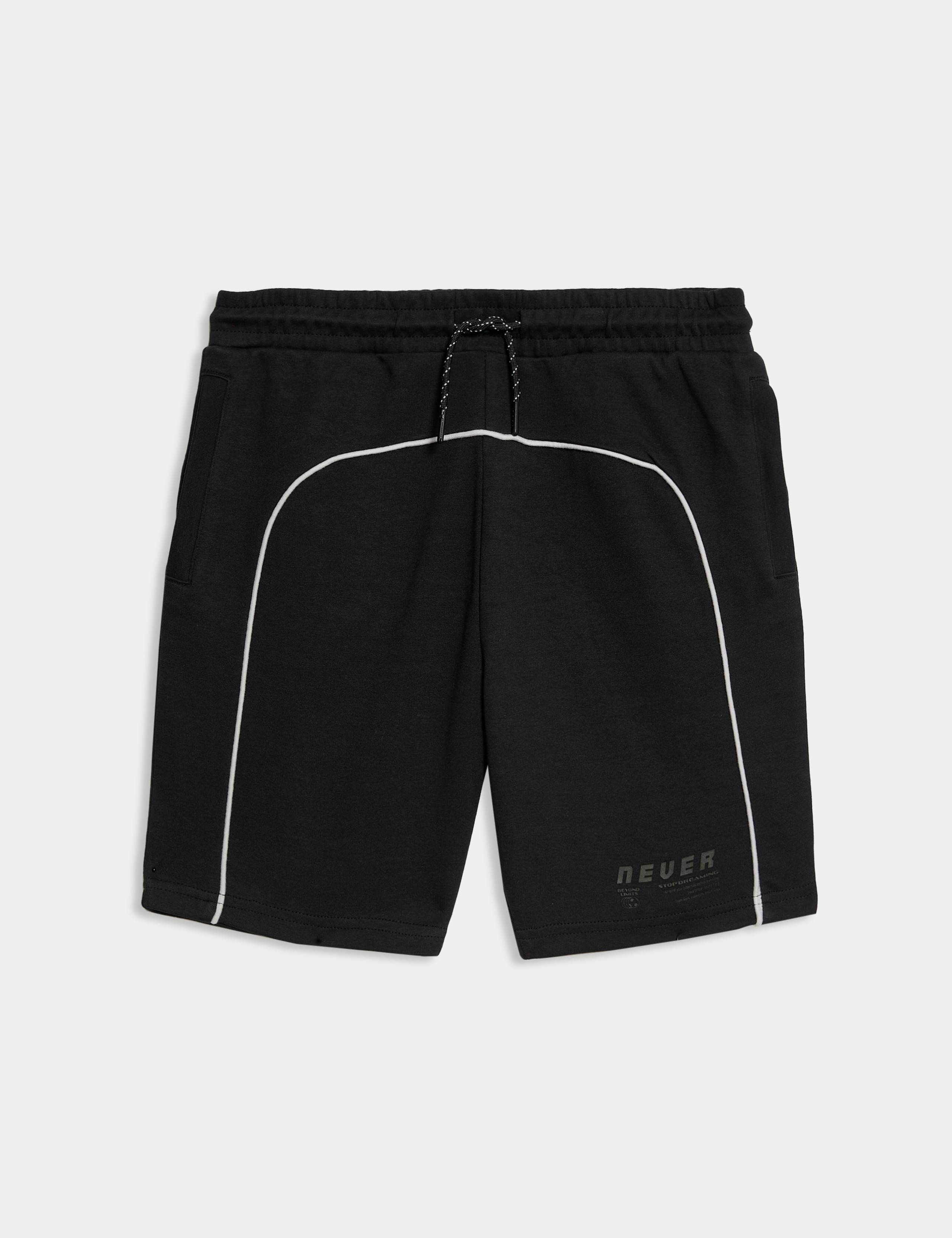 Cotton Rich Sports Shorts (6-16 Yrs)