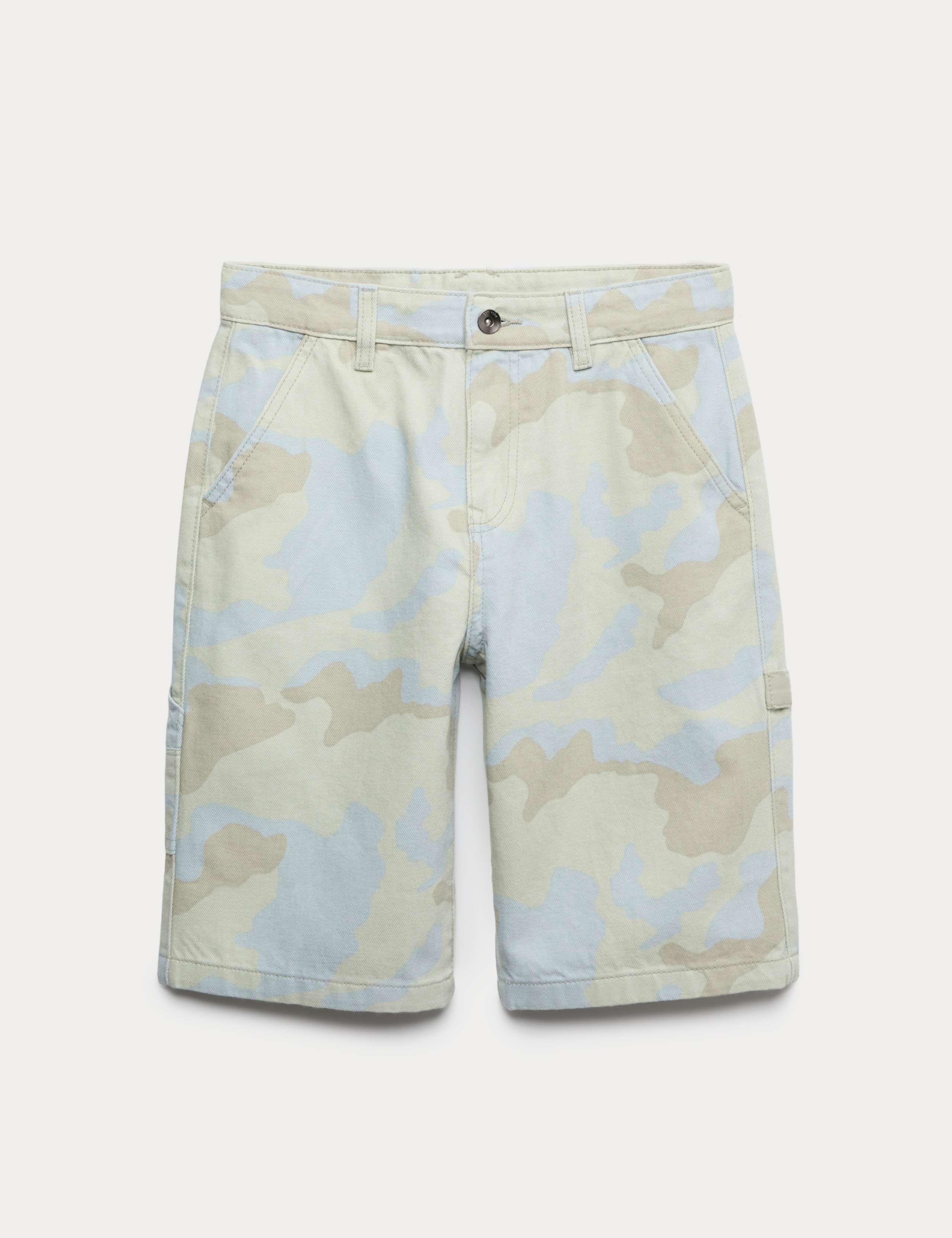 Denim Camouflage Shorts (2-16 Yrs)