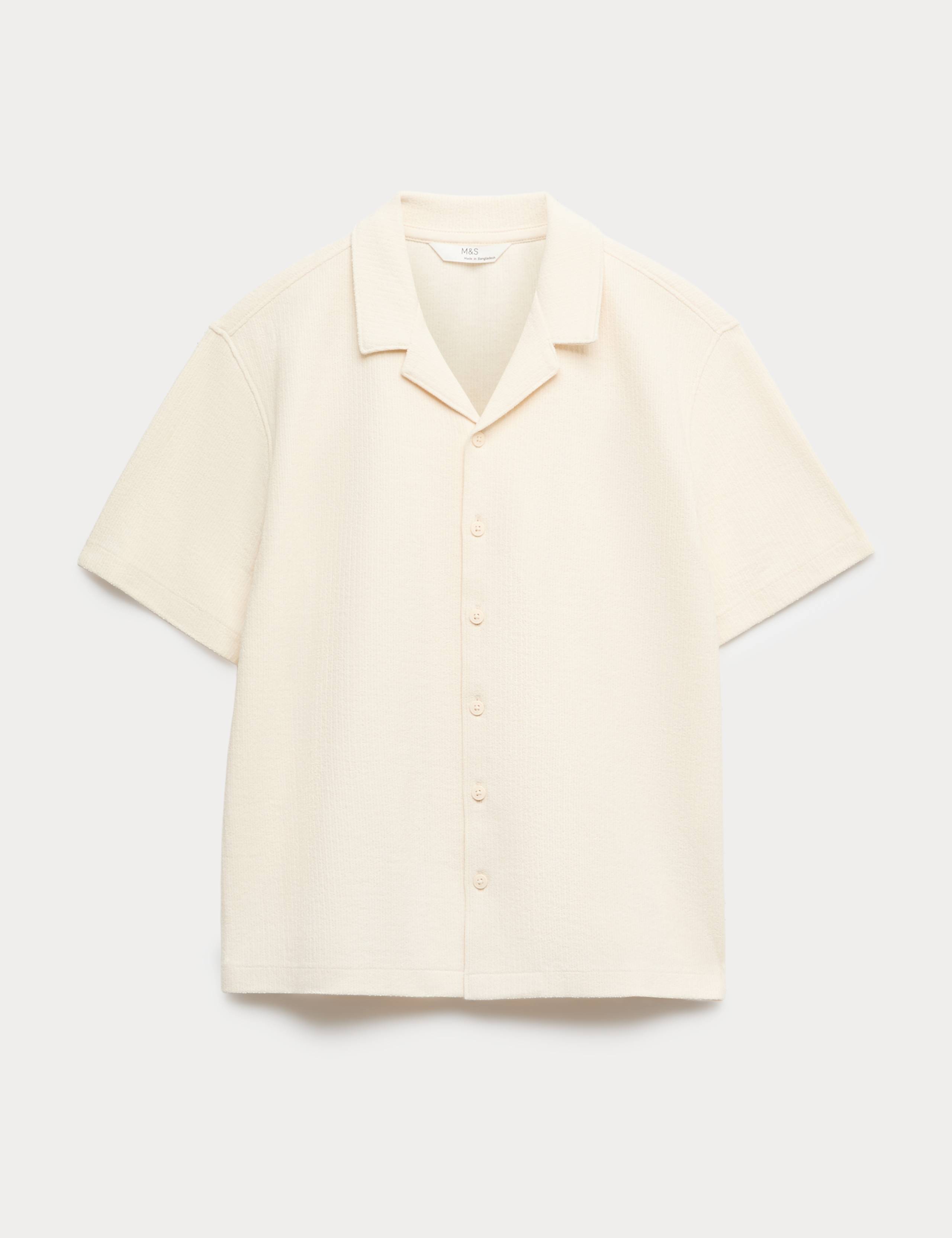 Cotton Rich Textured Shirt (6-16 Yrs)