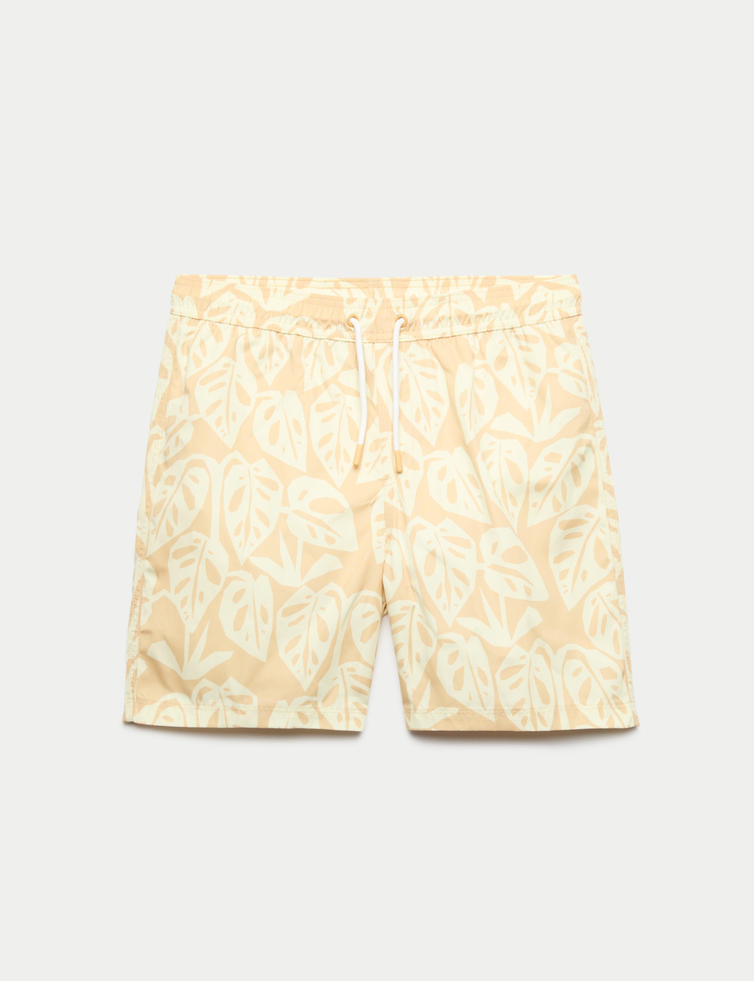Leaf Print Swim Shorts (6-16 Yrs)