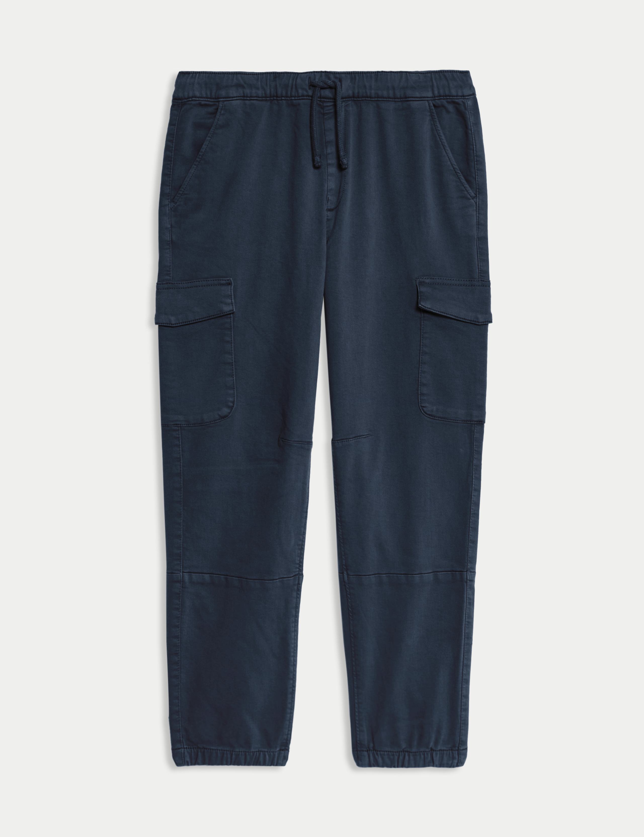 Cotton Rich Cargo Trousers