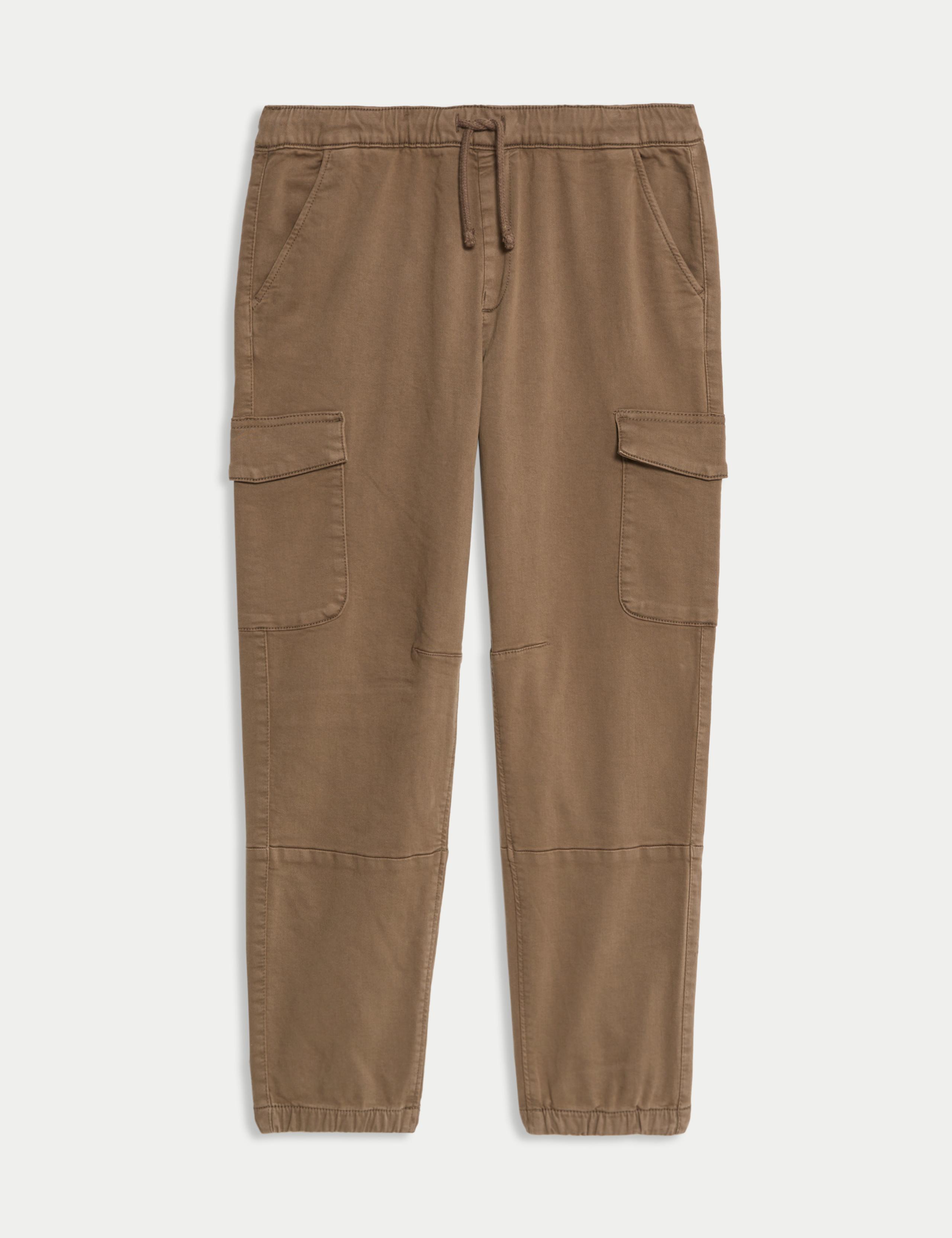 Cotton Rich Cargo Trousers