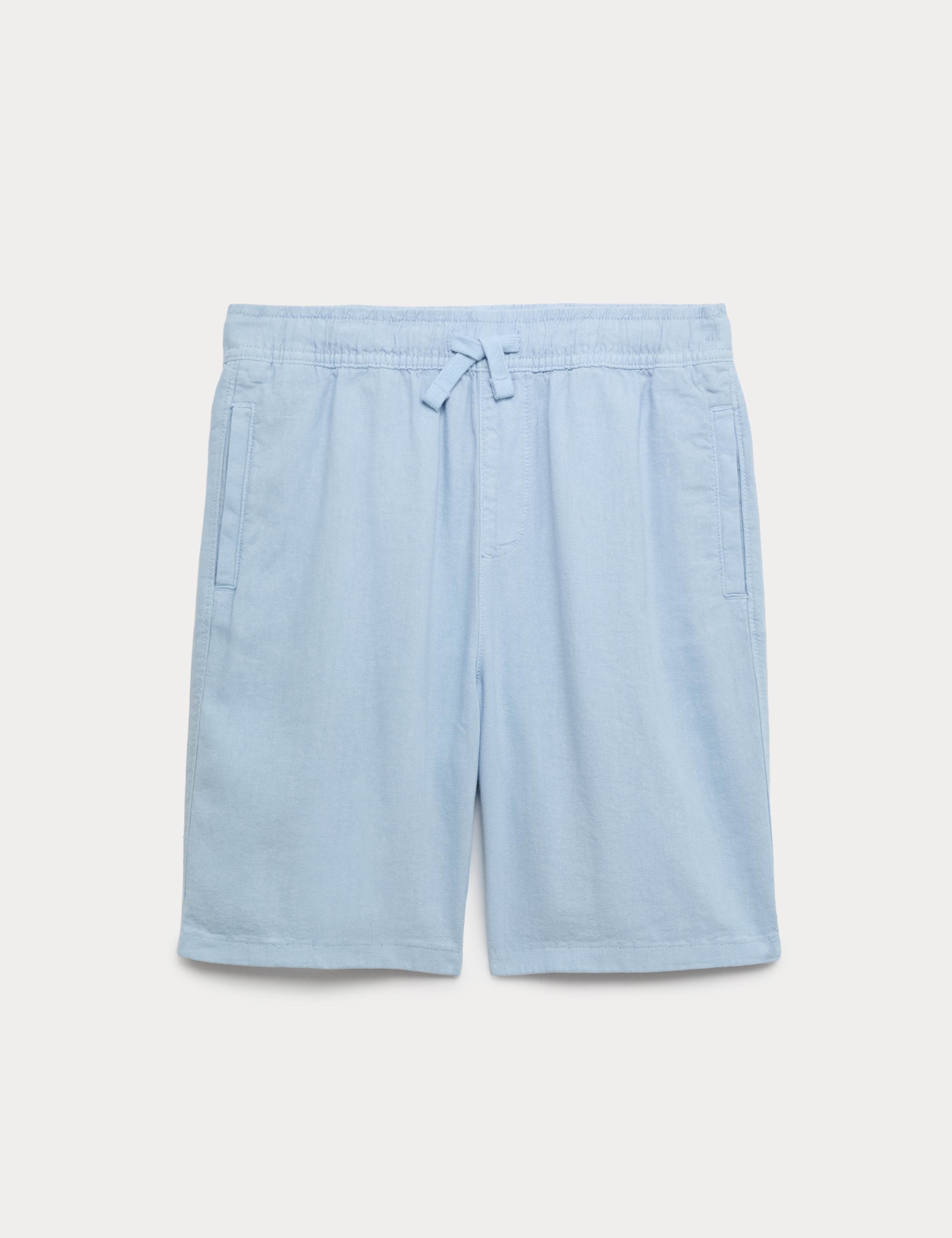 Linen Rich Shorts (6-16 Yrs)