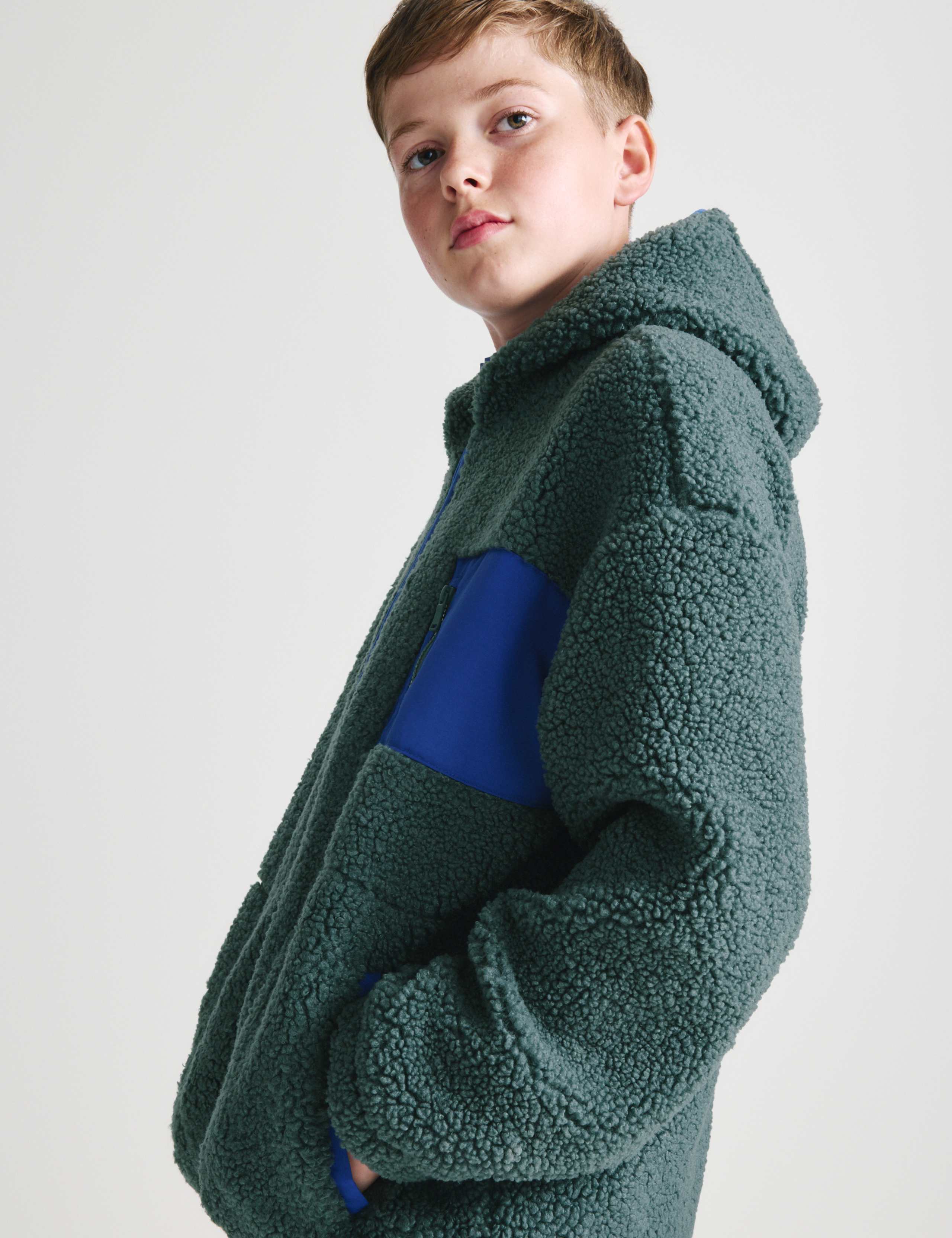 Borg Zip Through Jumper (6-16 Yrs)