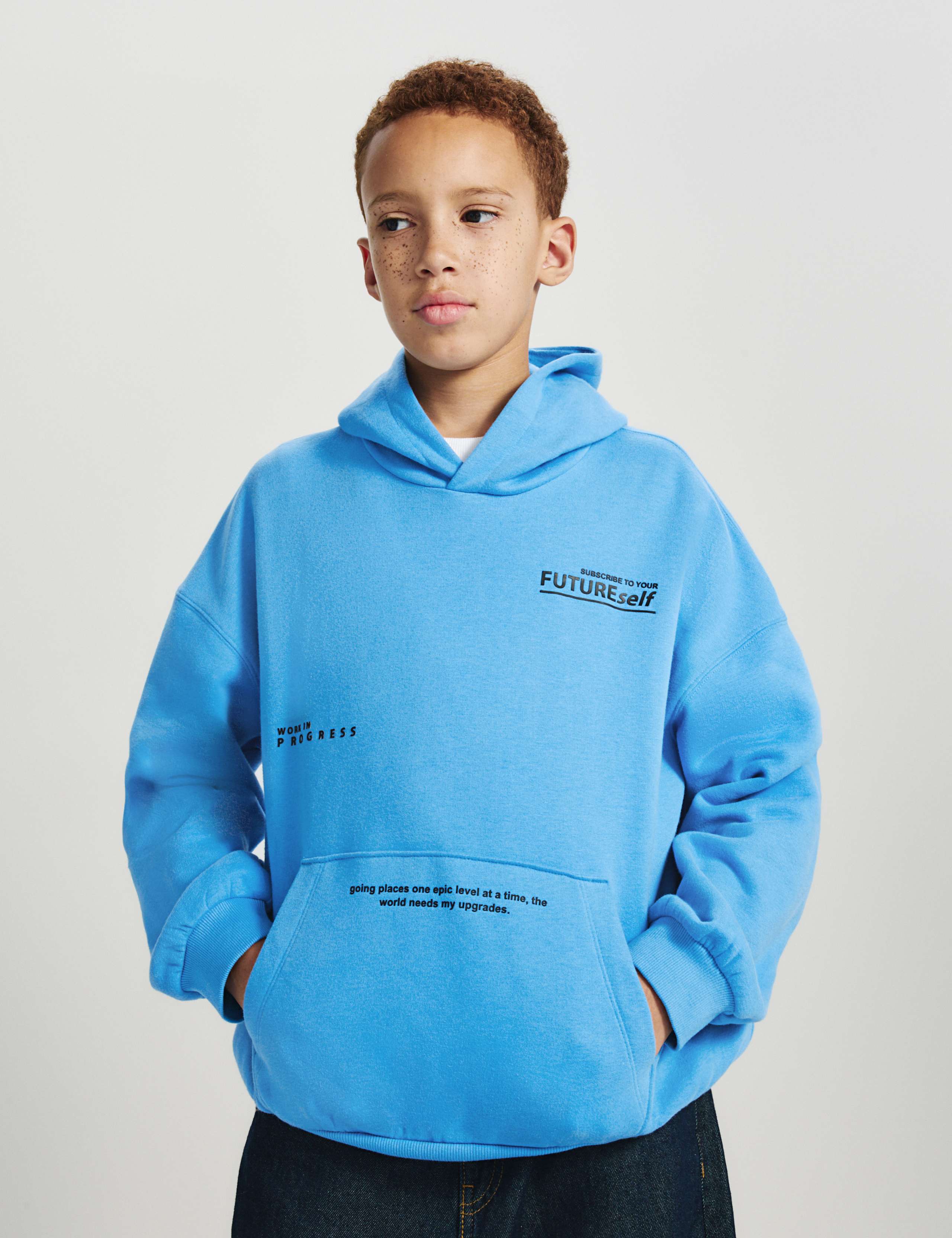Cotton Rich Graphic Hoodie (6-16 Yrs)
