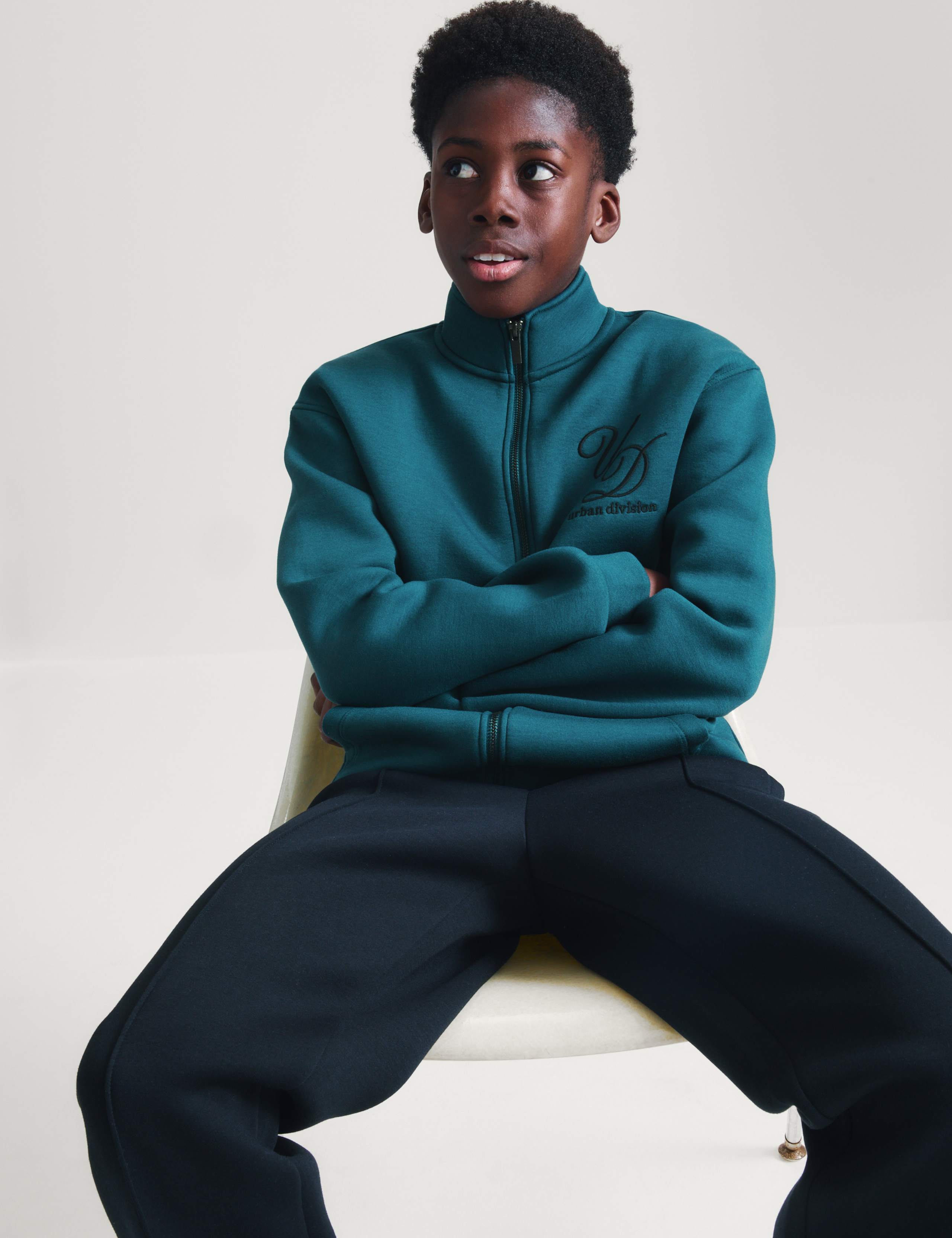 Scuba Zip Through Sweatshirt (6-16Yrs)