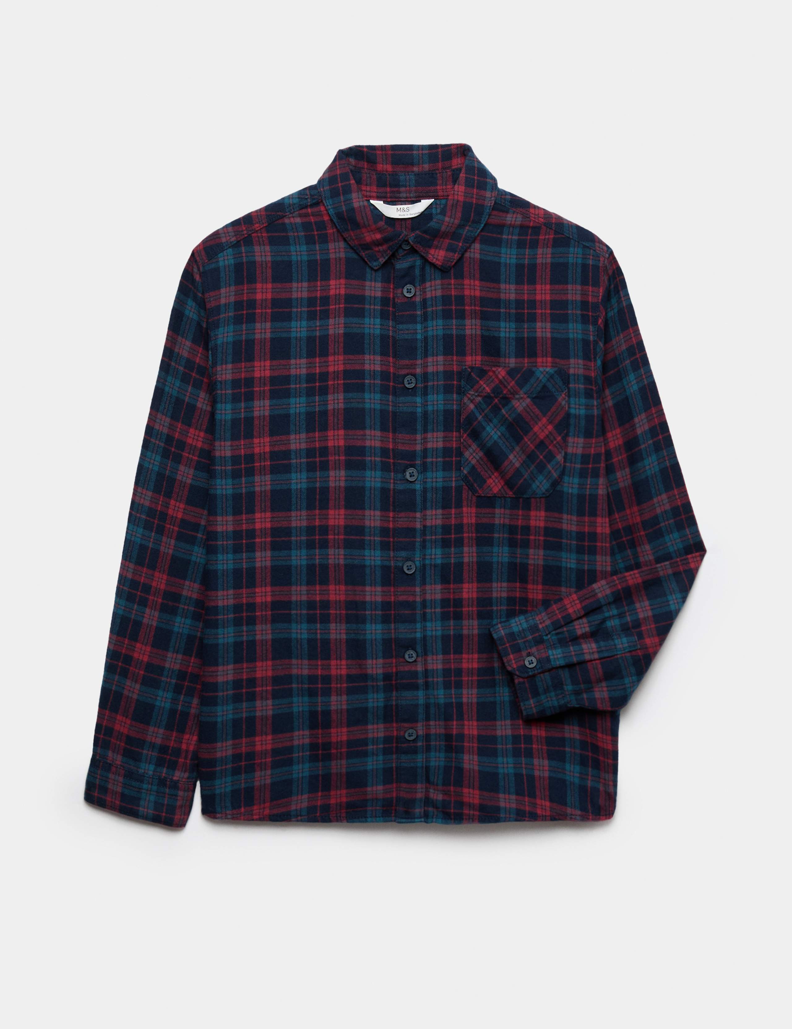 Pure Cotton Checked Shirt