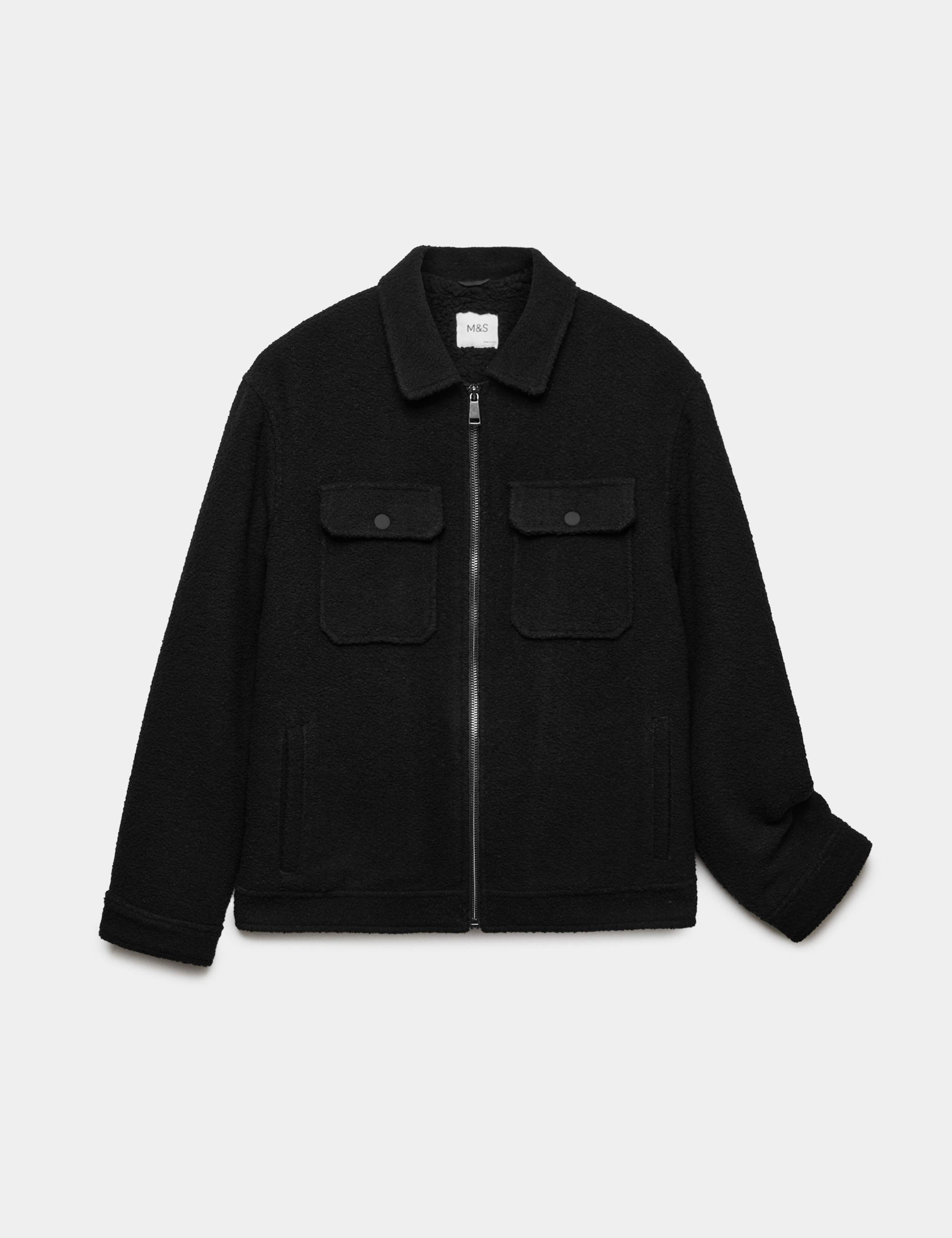Collared Jacket with Wool (6-16 Yrs)