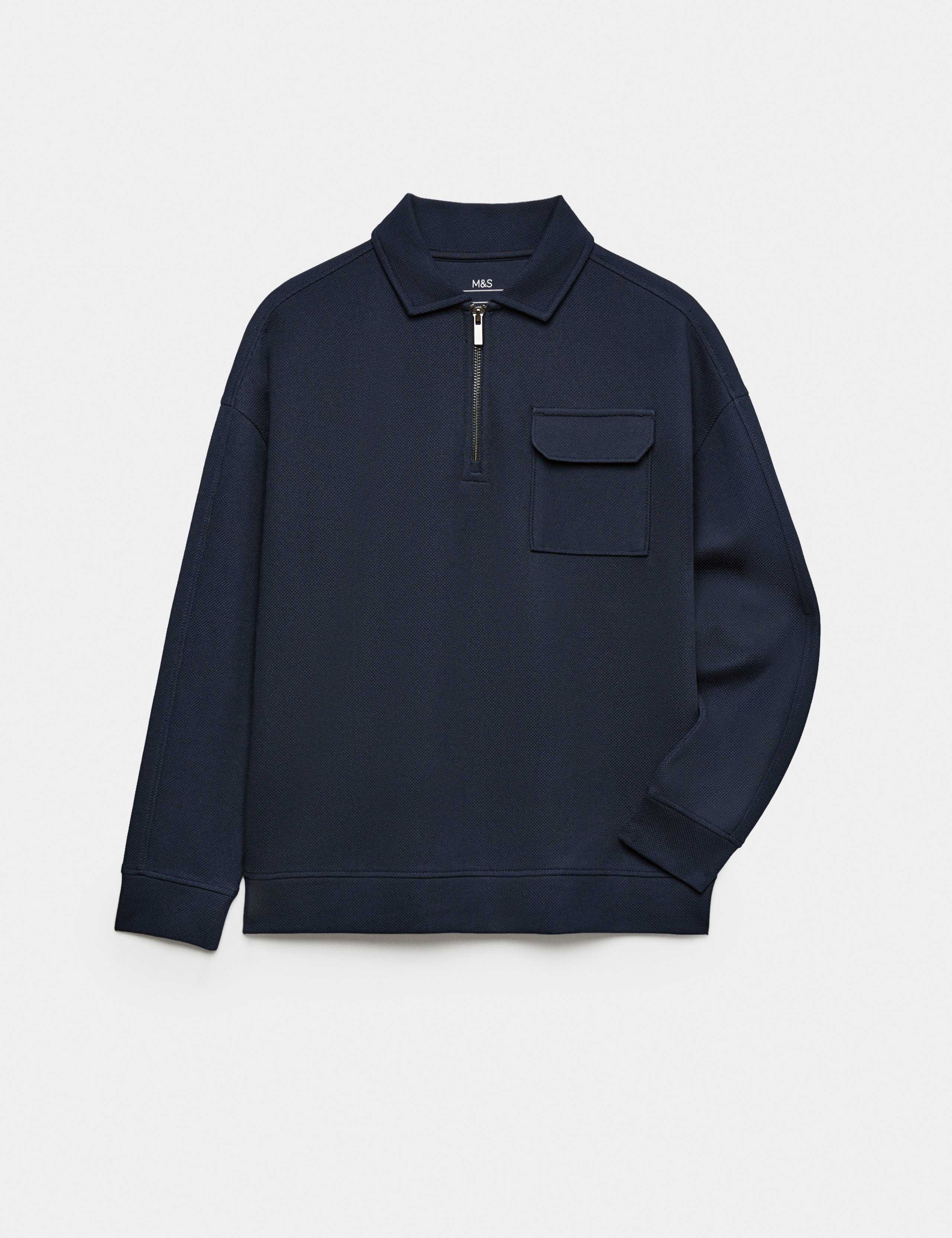 Cotton Blend Pique Polo Shirt (6-16 Yrs)