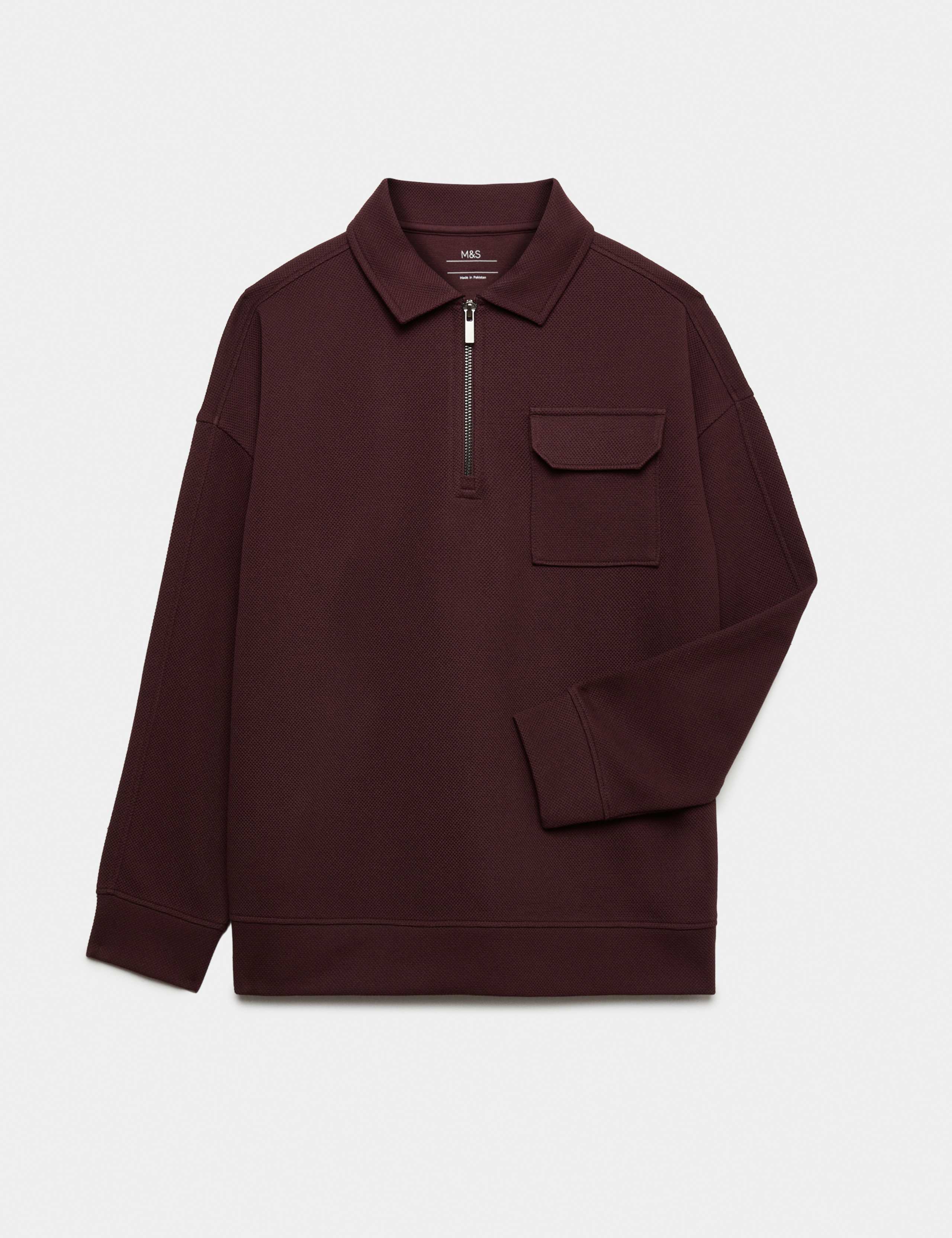 Cotton Blend Pique Polo Shirt (6-16 Yrs)