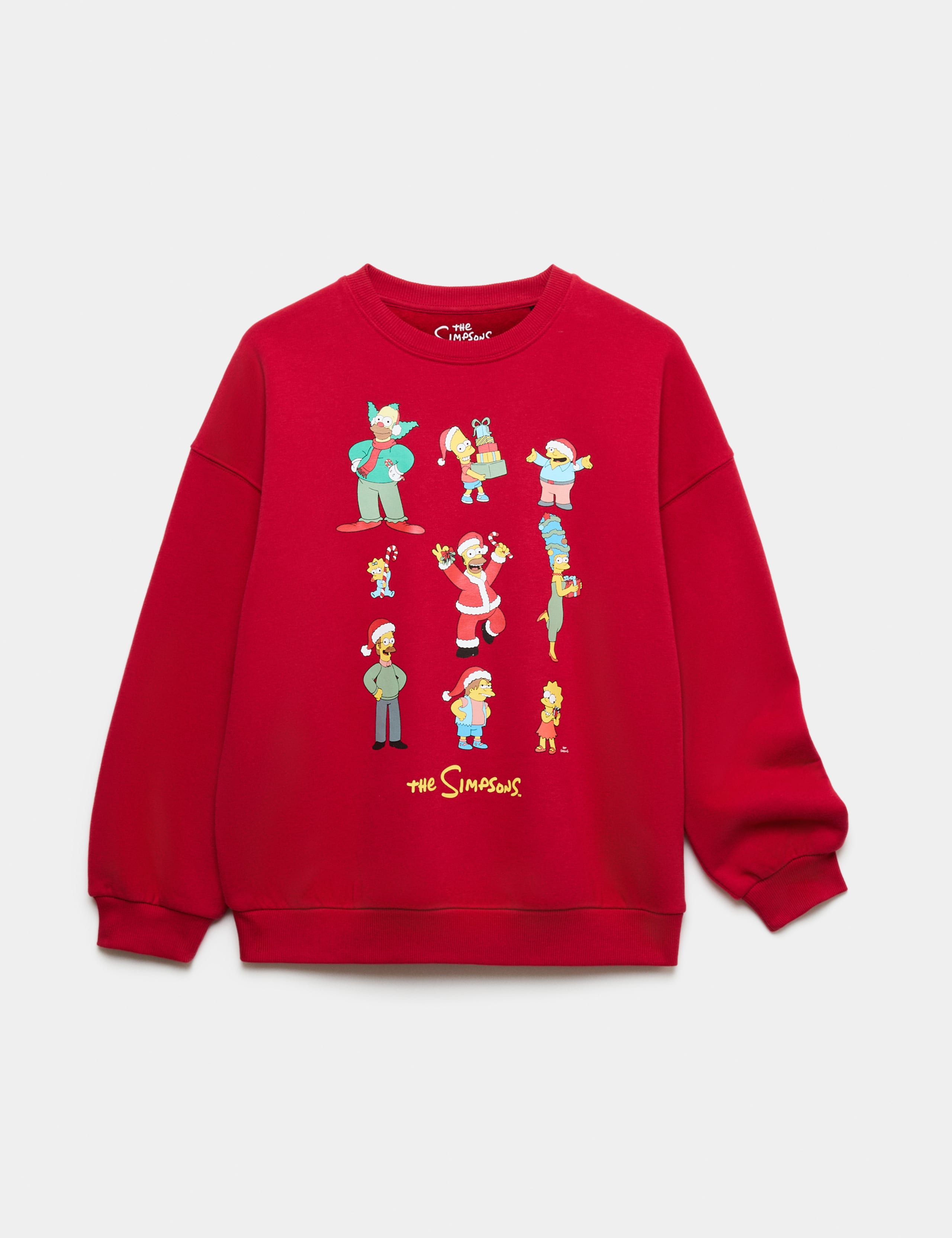 Cotton Rich The Simpsons™ Christmas Sweatshirt (6-16 Yrs)