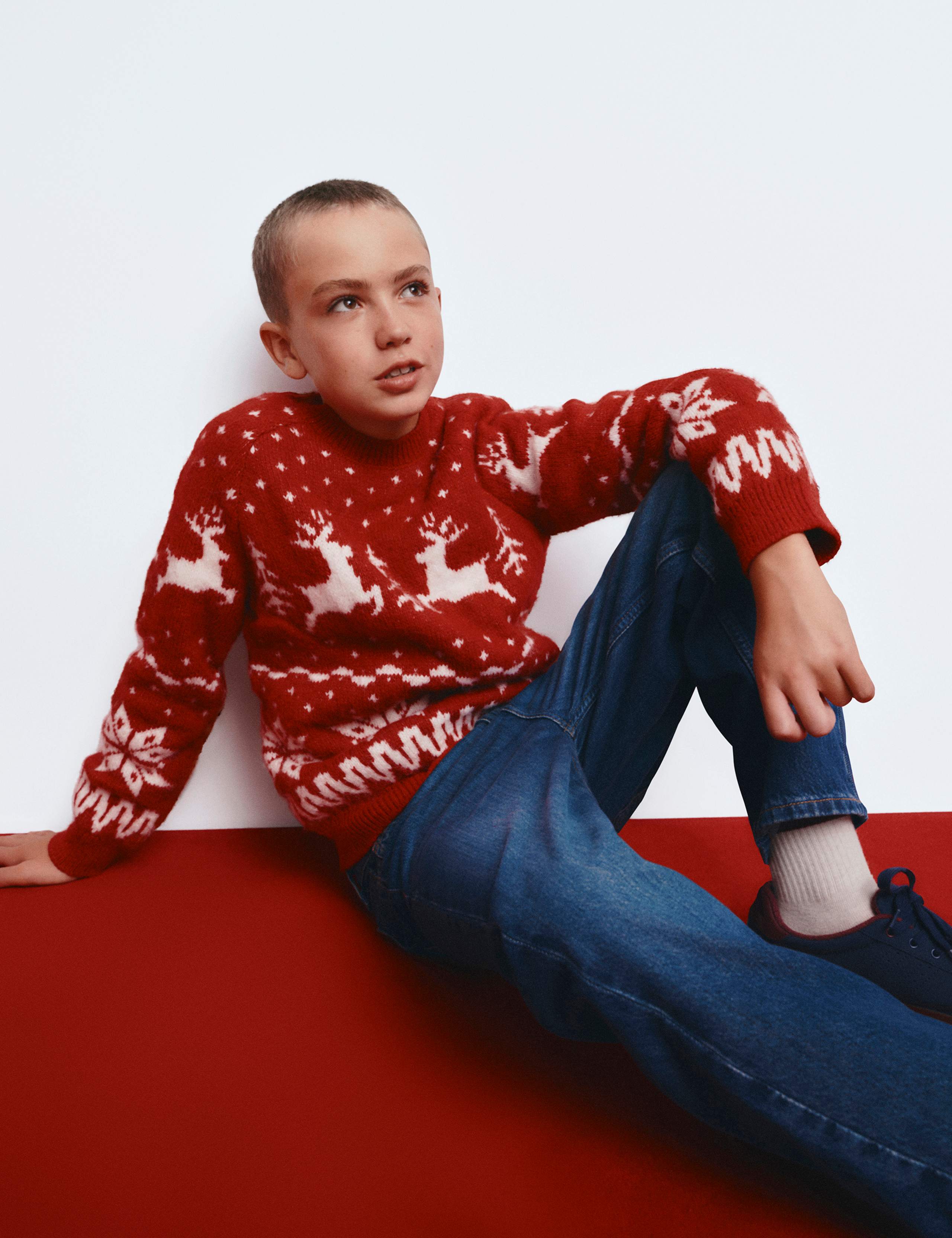 Knitted Fairisle Jumper (6-16 Yrs)
