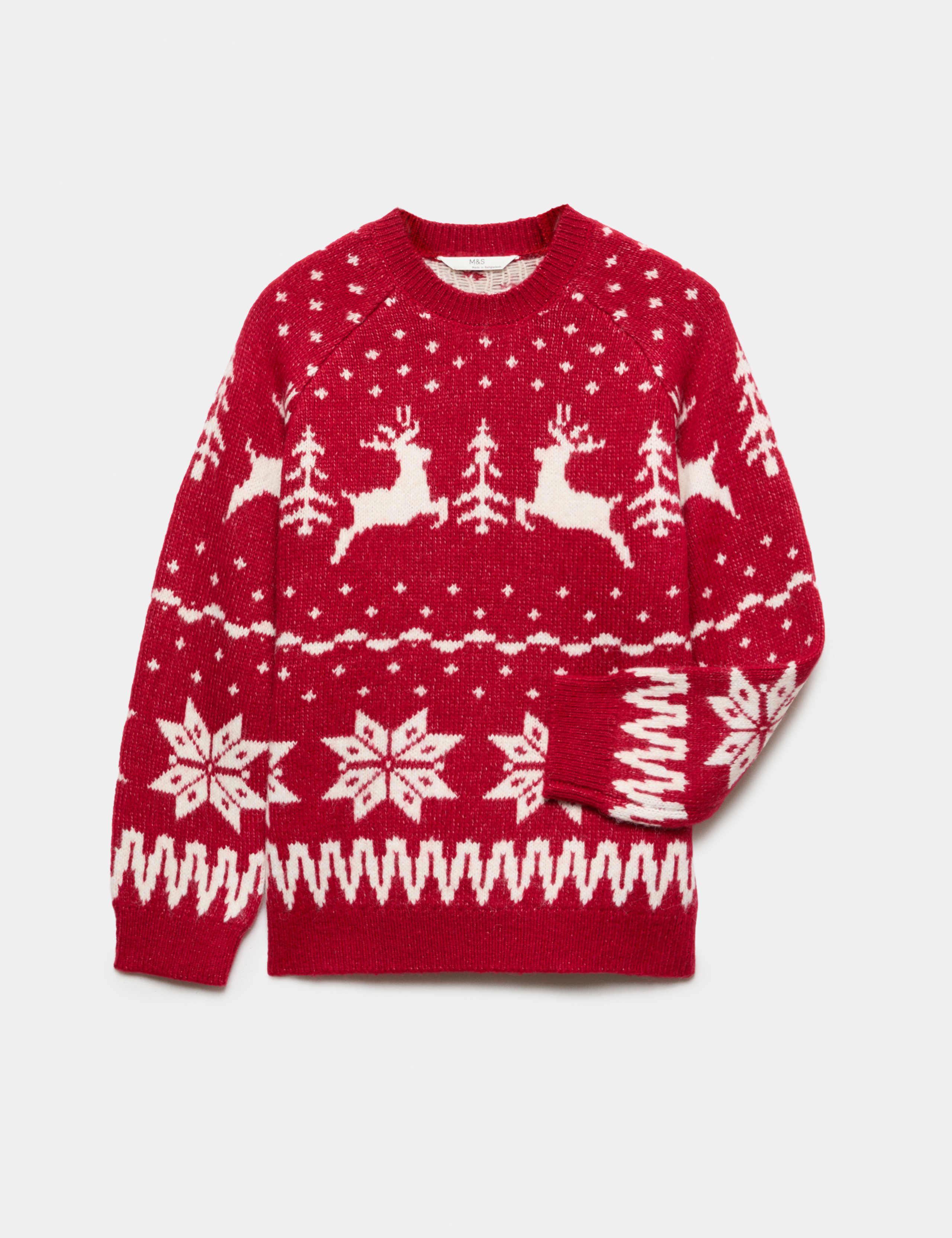 Fairisle Knitted Jumper (6-14 Yrs)