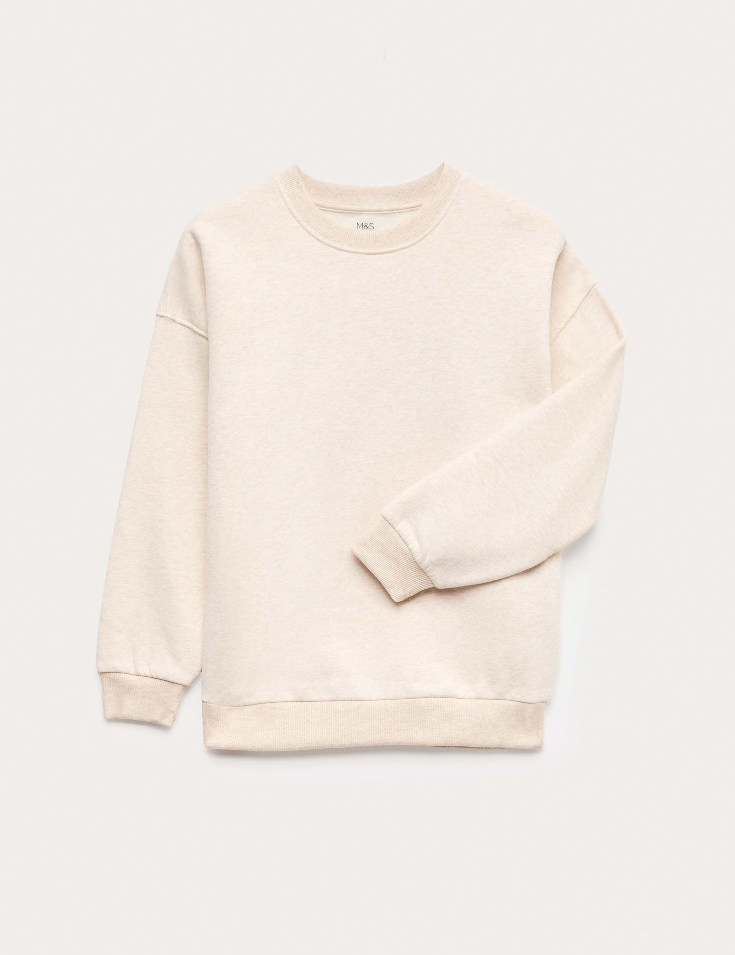 Cotton Rich Slogan Sweatshirt (6-16 Yrs)