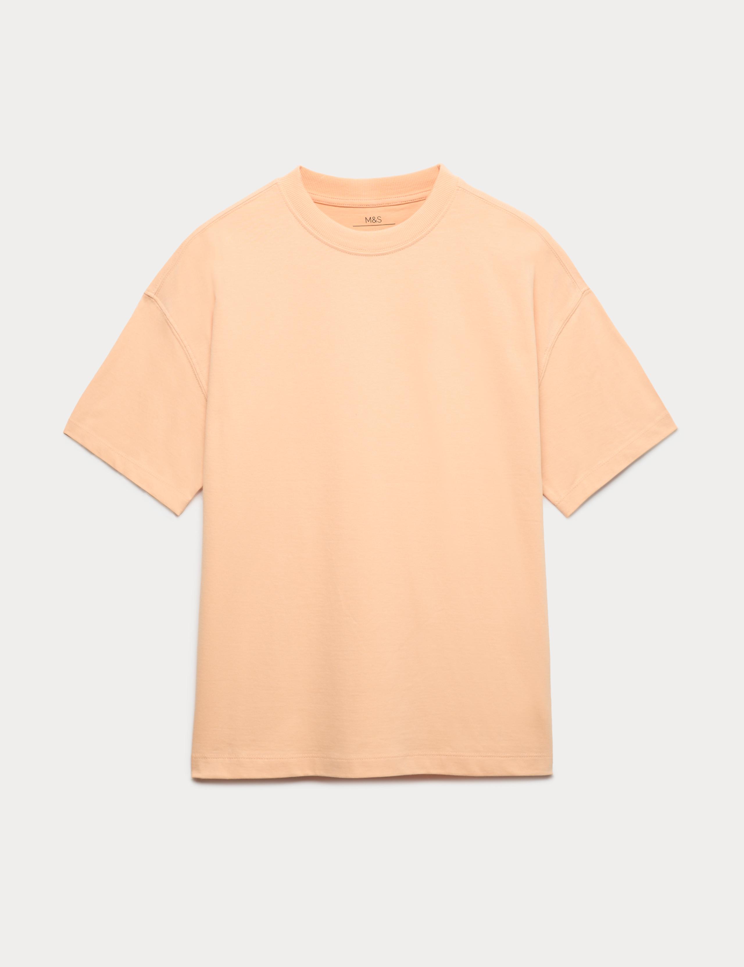 Pure Cotton Plain T-Shirt (2-16 Yrs)