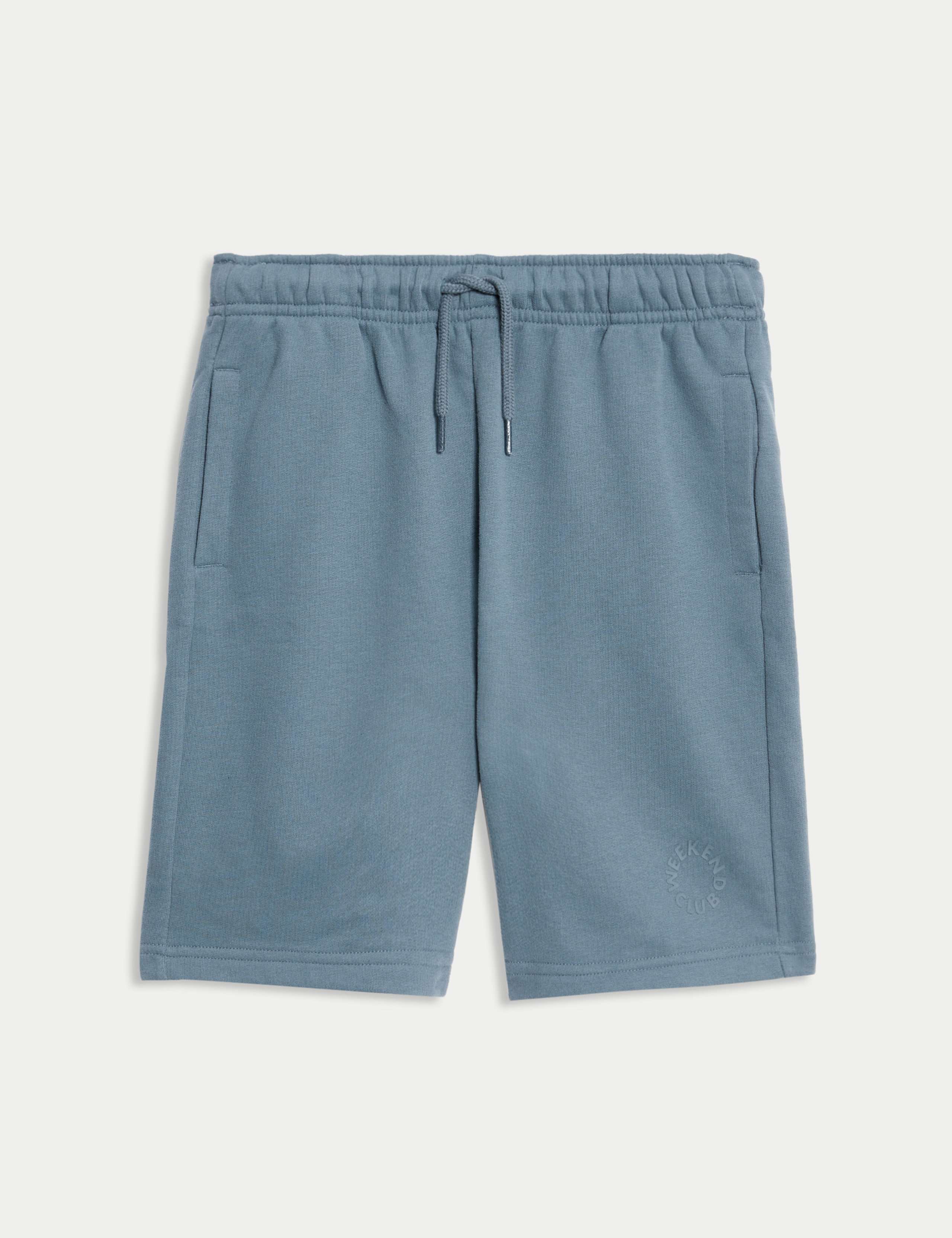 Cotton Rich Elasticated Waist Shorts (6-16 Yrs)