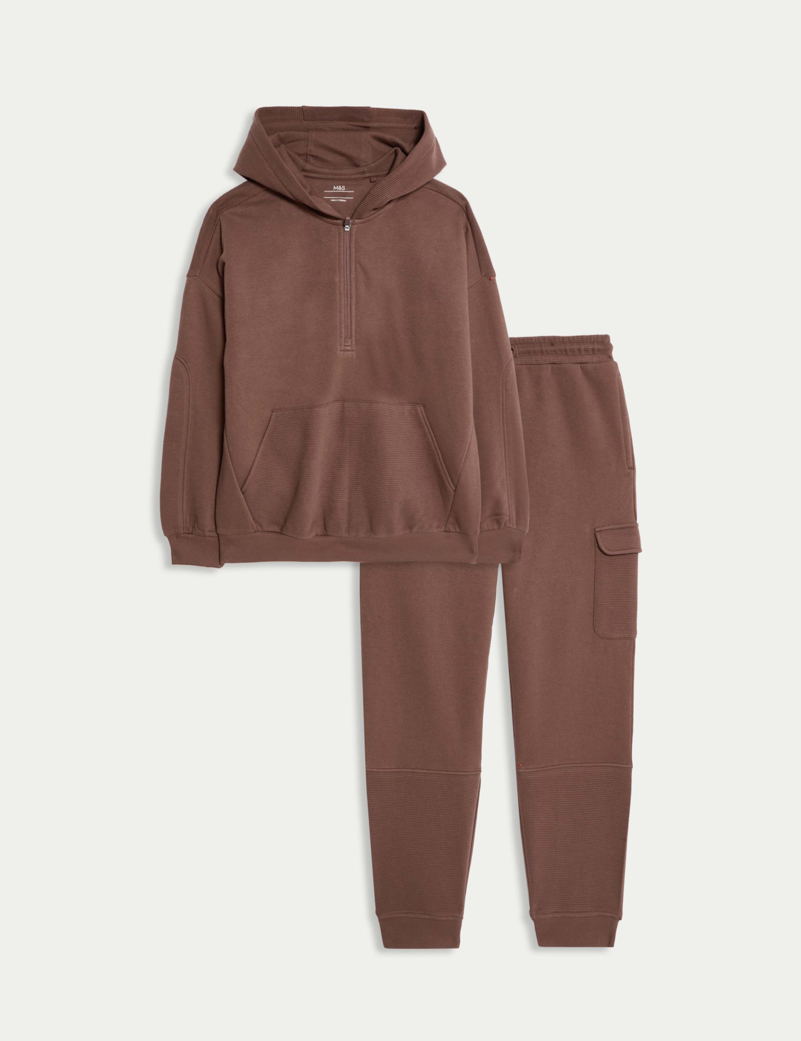 Hooded Sweatshirt & Jogger Set