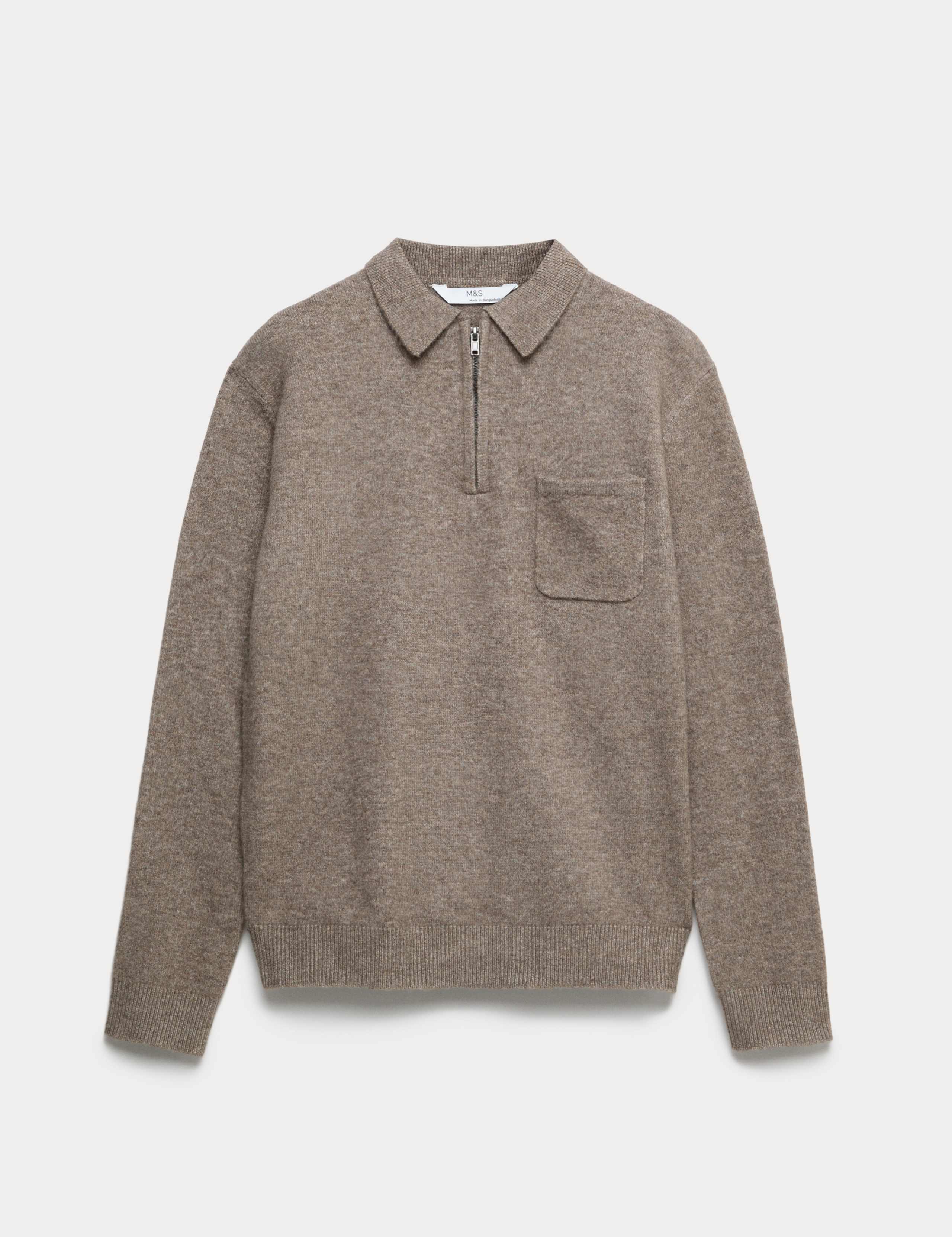 Zip Polo Shirt (2-16 Yrs)