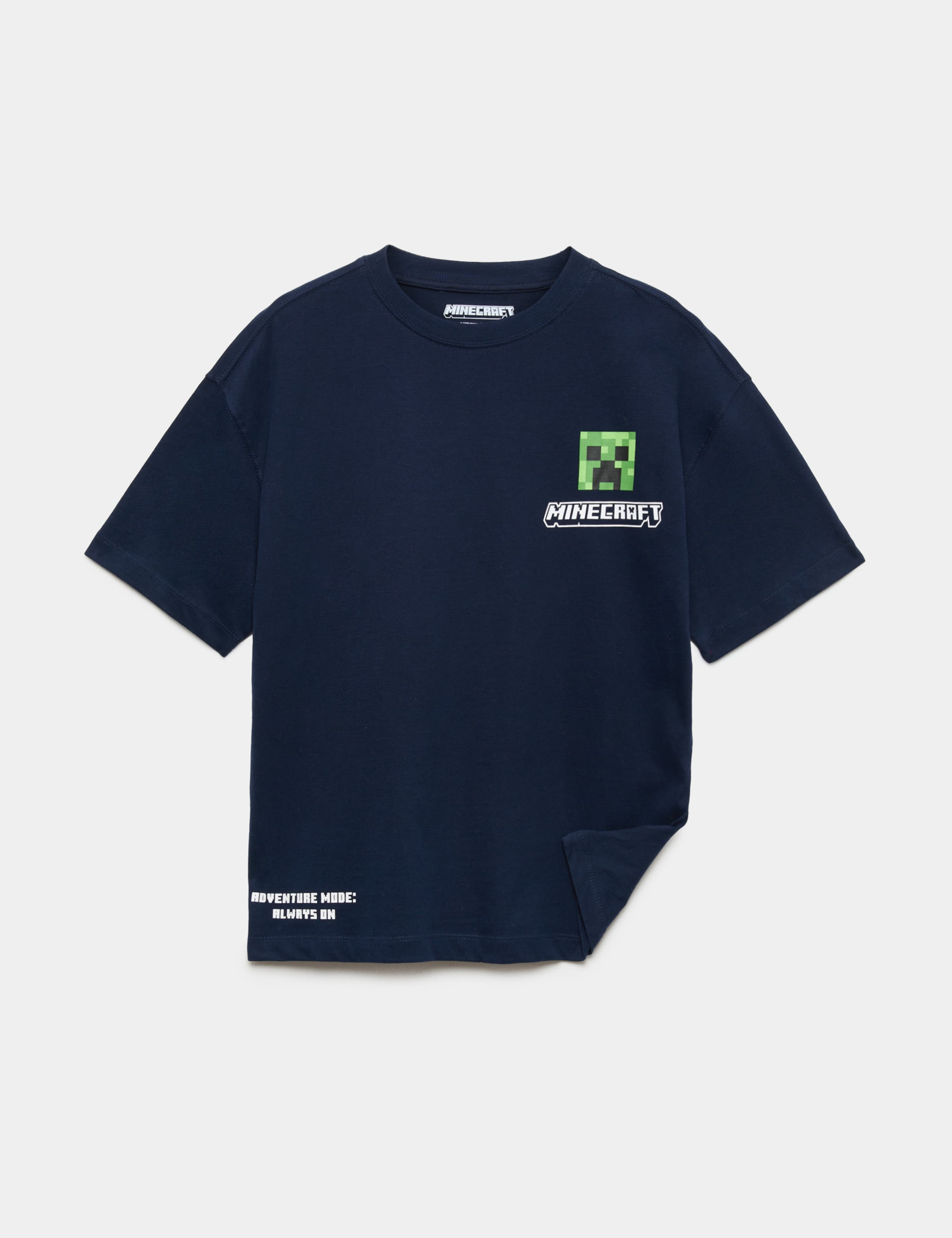 Cotton Rich Minecraft™ T-Shirt (6-16 Yrs)